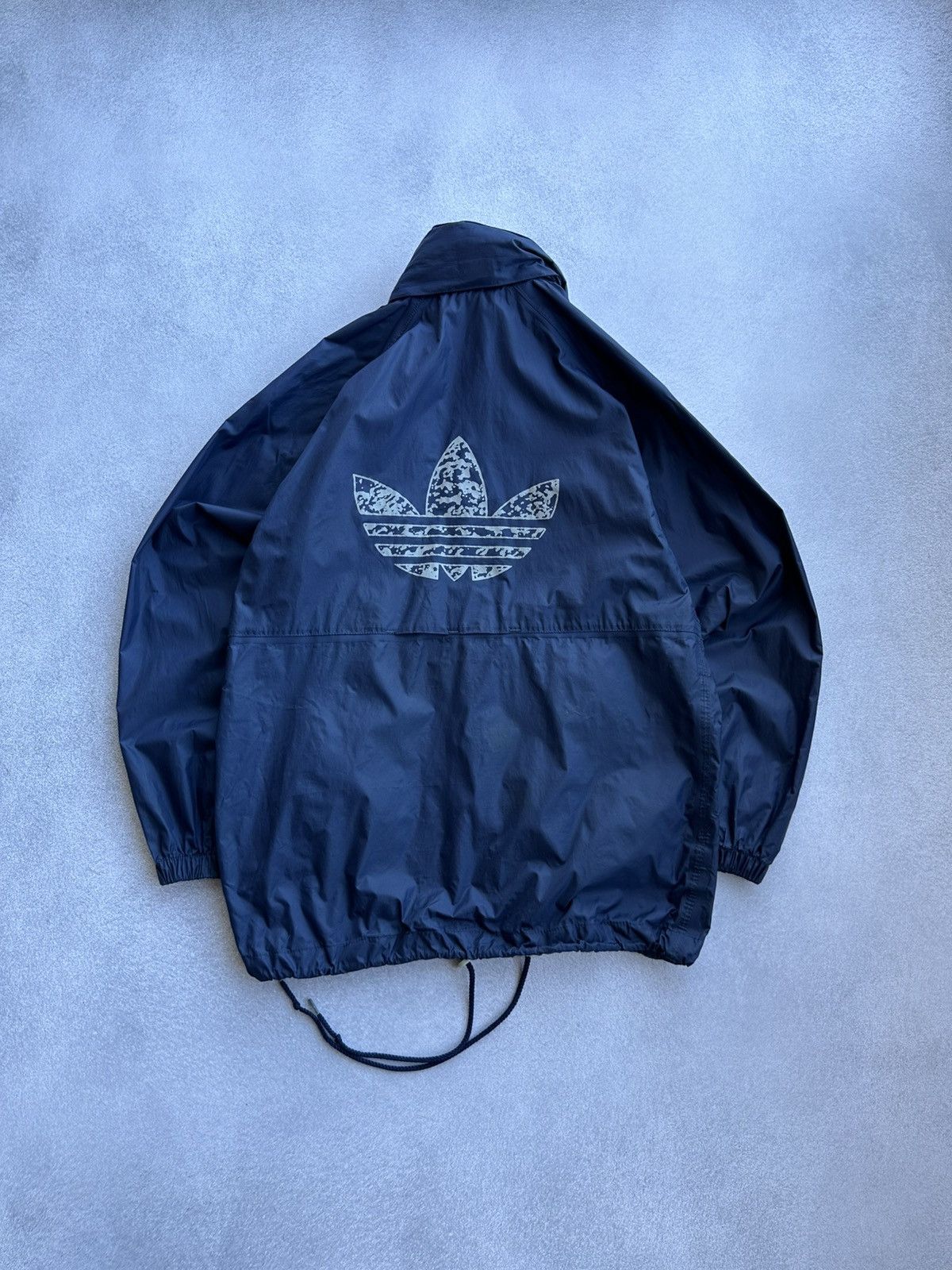 Adidas Vintage Adidas Nylon 90s Big Logo Jacket Size US S / EU 44-46 / 1 - 6 Thumbnail