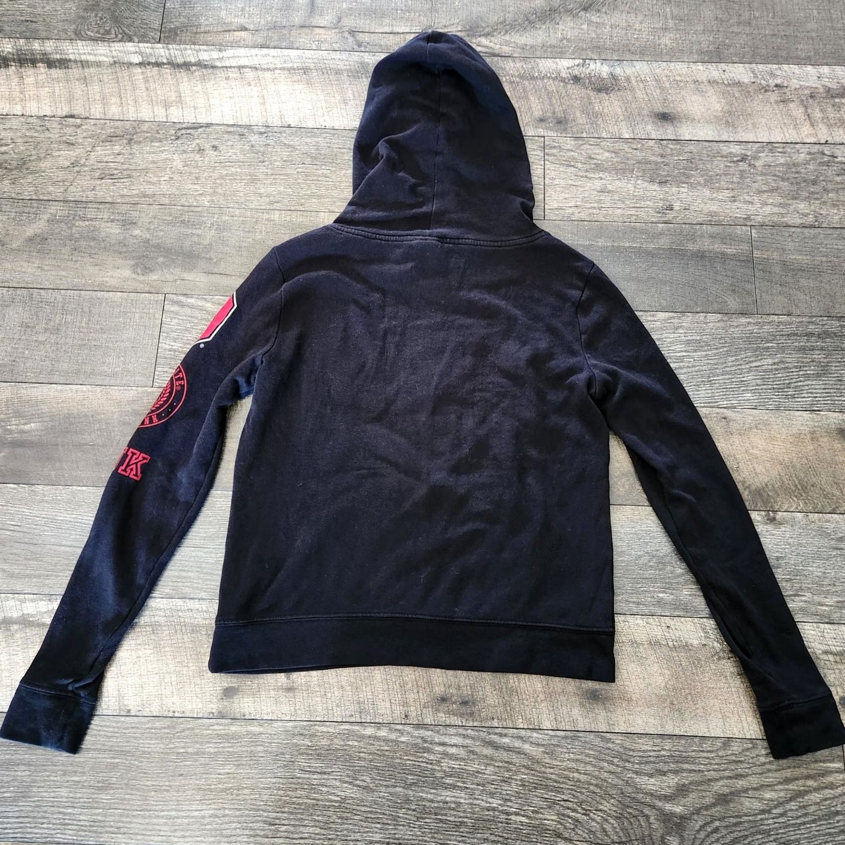 Victoria's Secret Victoria's Secret Pink Ohio State Buckeyes Hoodie Women's Small Script Logo Black Pullover Size S / US 4 / IT 40 - 7 Thumbnail