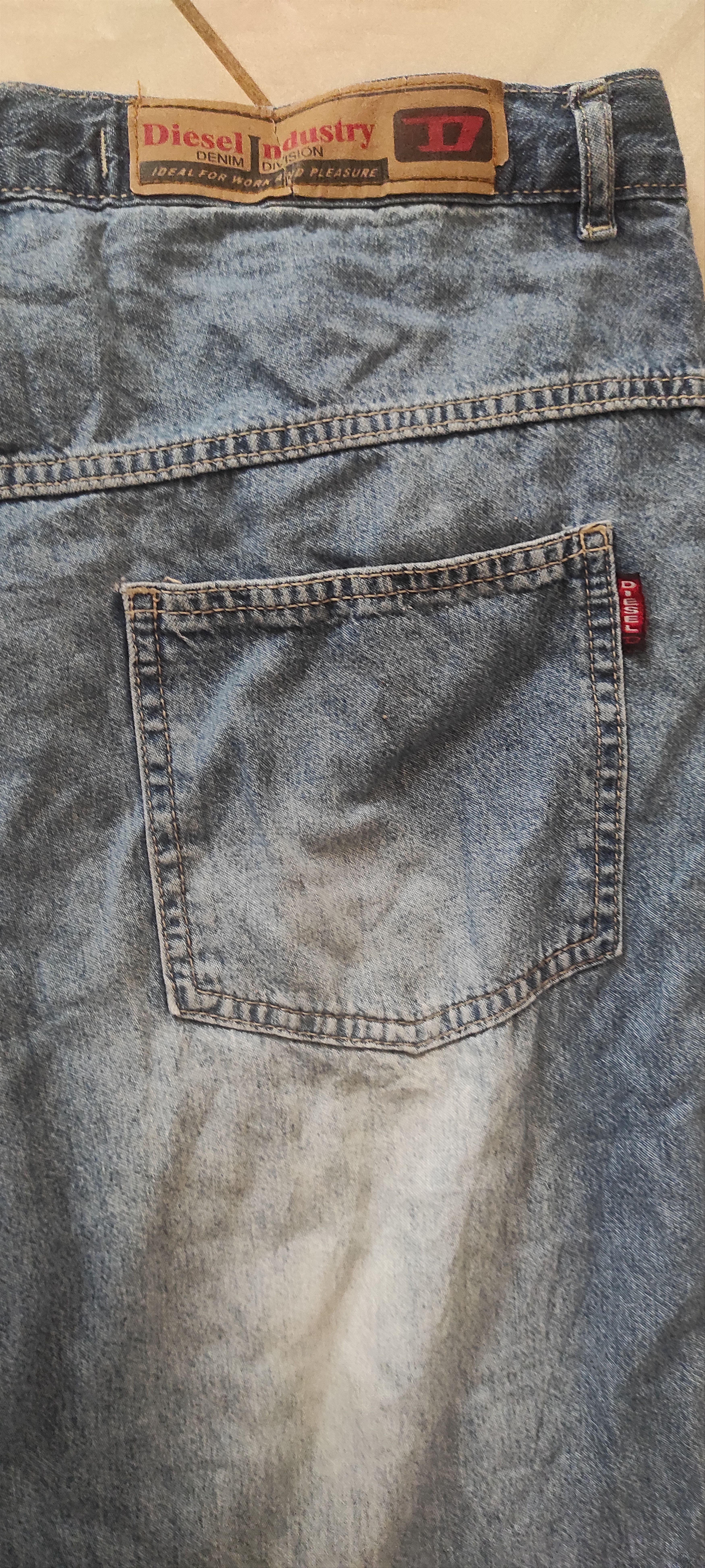 Diesel Diesel Bermuda Denim Shorts Cargo Pockets Size 33 Size US 33 - 12 Thumbnail