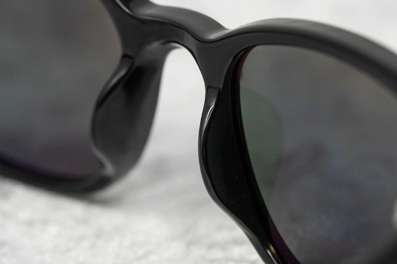 Ann Demeulemeester Ann Demeulemeester Sunglasses Rectangular Black and Grey Size ONE SIZE - 9 Thumbnail