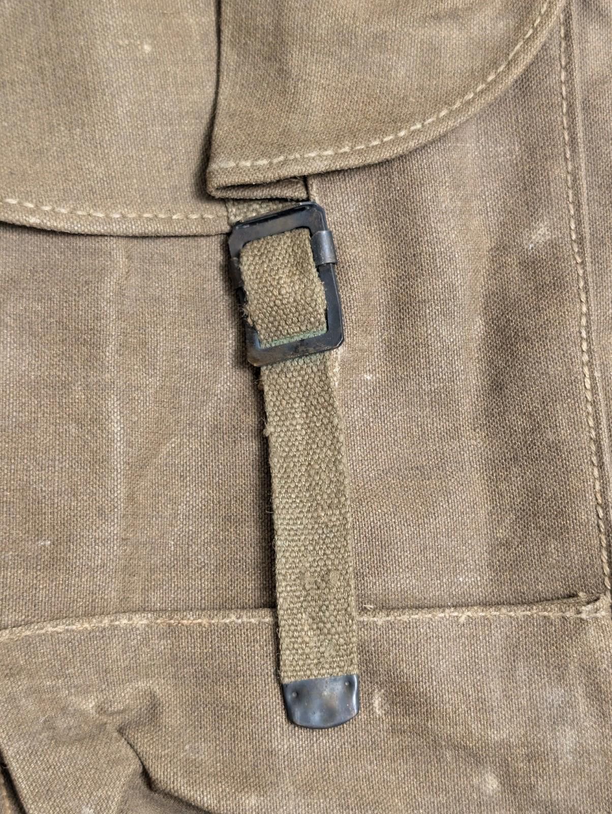 Other Rare 1955 Dated Italian Army Alpini Rucksack - Hemp Material Size ONE SIZE - 9 Thumbnail