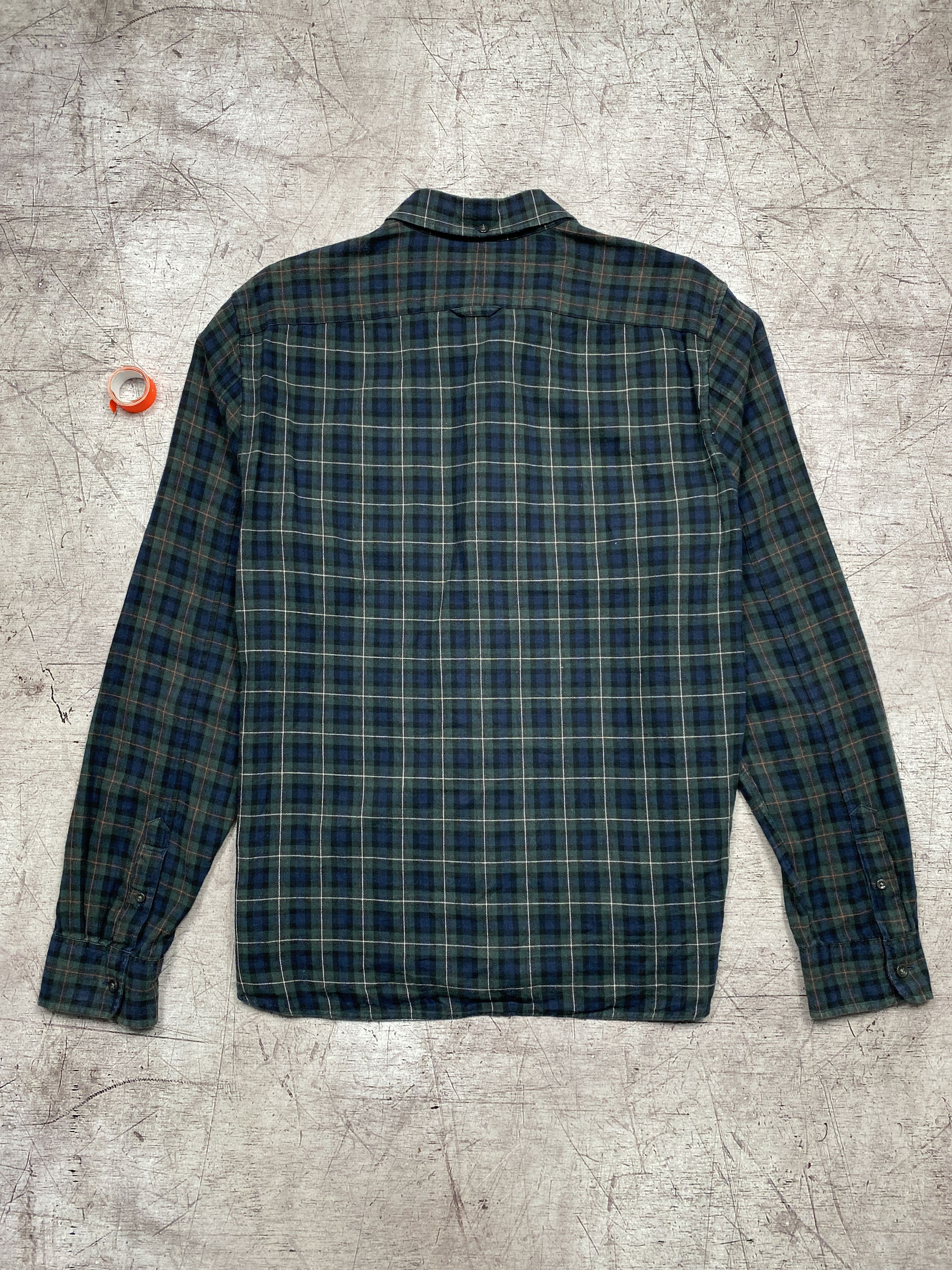 Allsaints Allsaints Mens Flannel Plaid Darby Long Sleeve Shirt Size US M / EU 48-50 / 2 - 7 Thumbnail