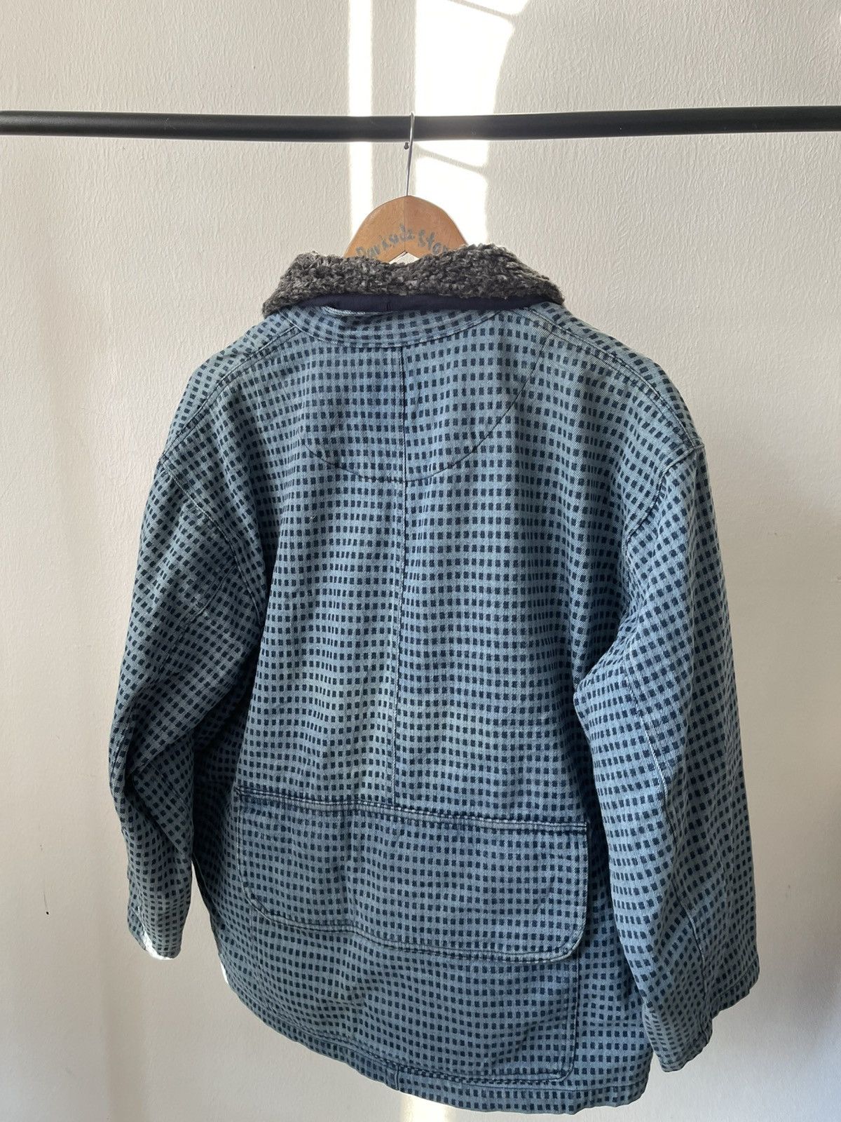 Issey Miyake 80s Rare Issey Miyake Back Pocket Indigo Blue Jacket #98 Size US XL / EU 56 / 4 - 4 Thumbnail