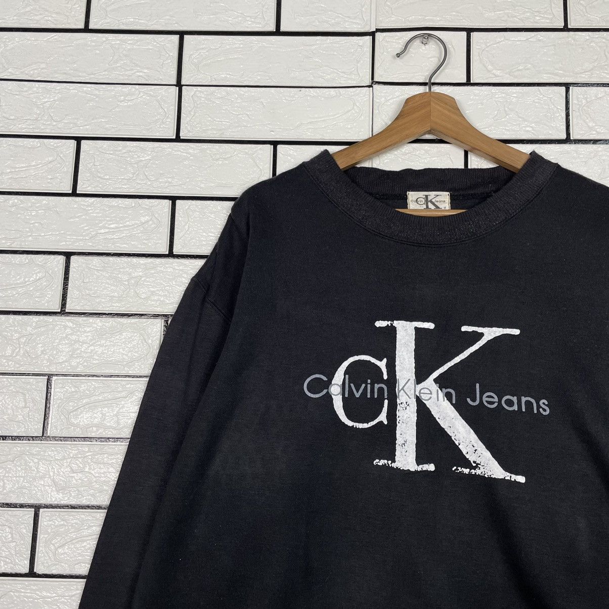 Calvin Klein Calvin Klein Big Logo Sweatshirt Size US M / EU 48-50 / 2 - 6 Thumbnail