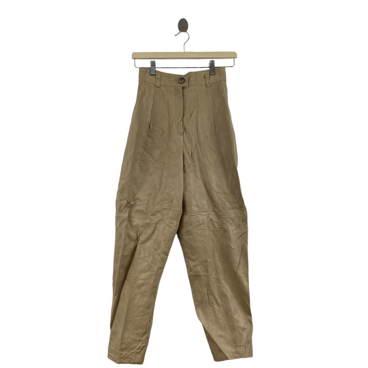 Other CHRISTIAN AUJARD Pret A Porter Japan Drop Crotch Leather Size 24" / US 00 / IT 34 - 1 Thumbnail