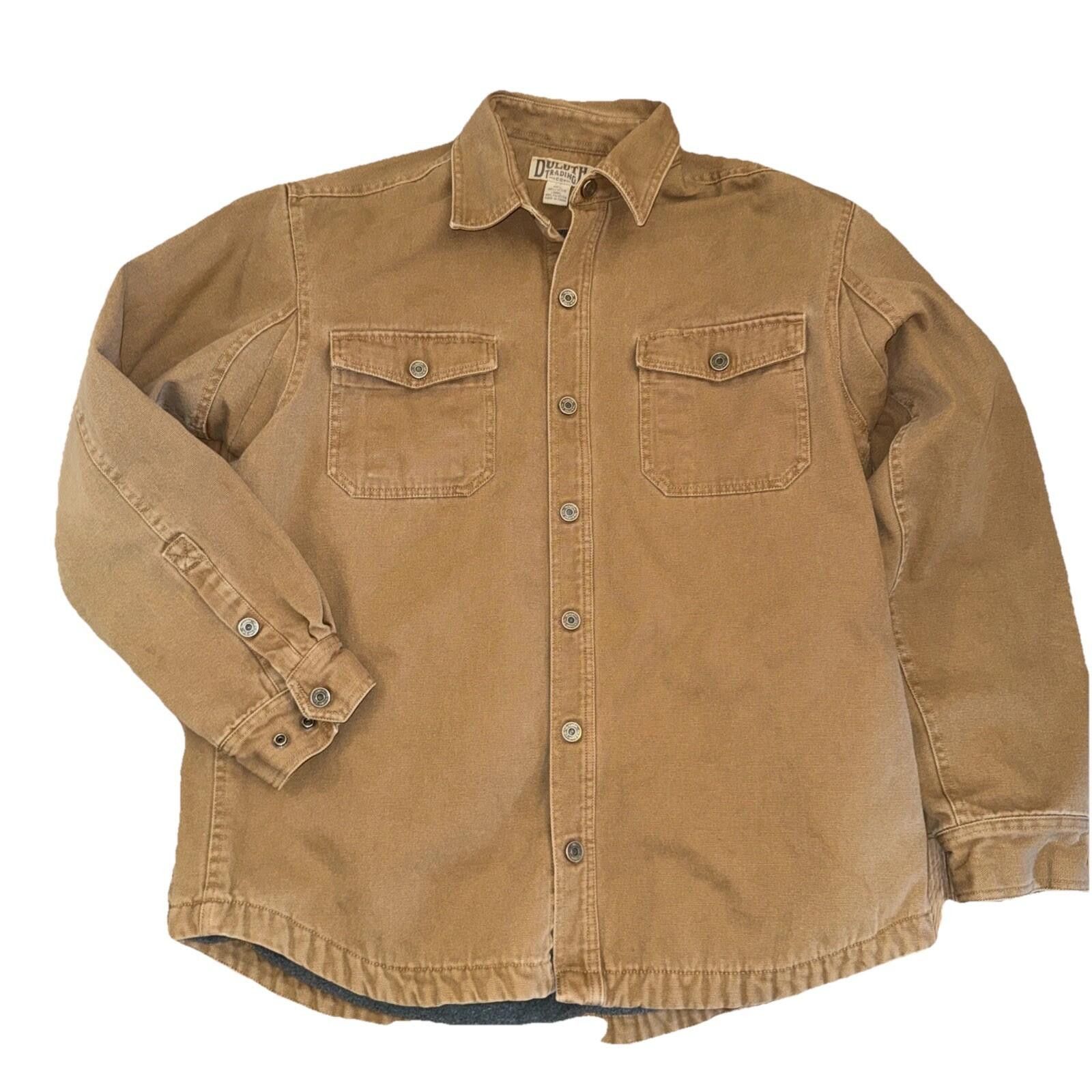 Duluth Trading Company Duluth Trading Hangar Bender Fire Hose Canvas Jacket Lined Size US L / EU 52-54 / 3 - 1 Thumbnail