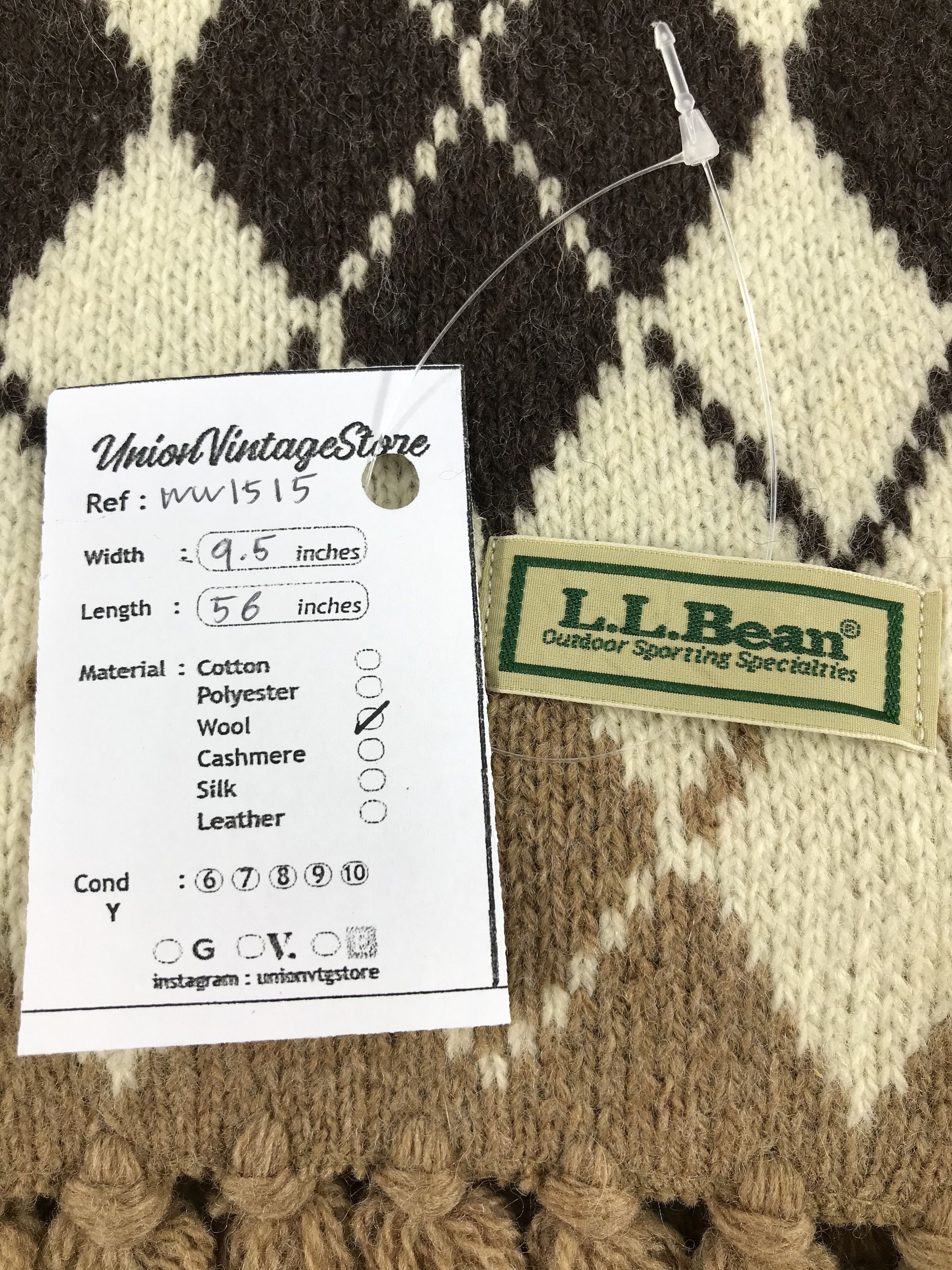 L.L. Bean L.L. Bean Scarf / Muffler / Neckwear - WW1515 Size ONE SIZE - 4 Thumbnail