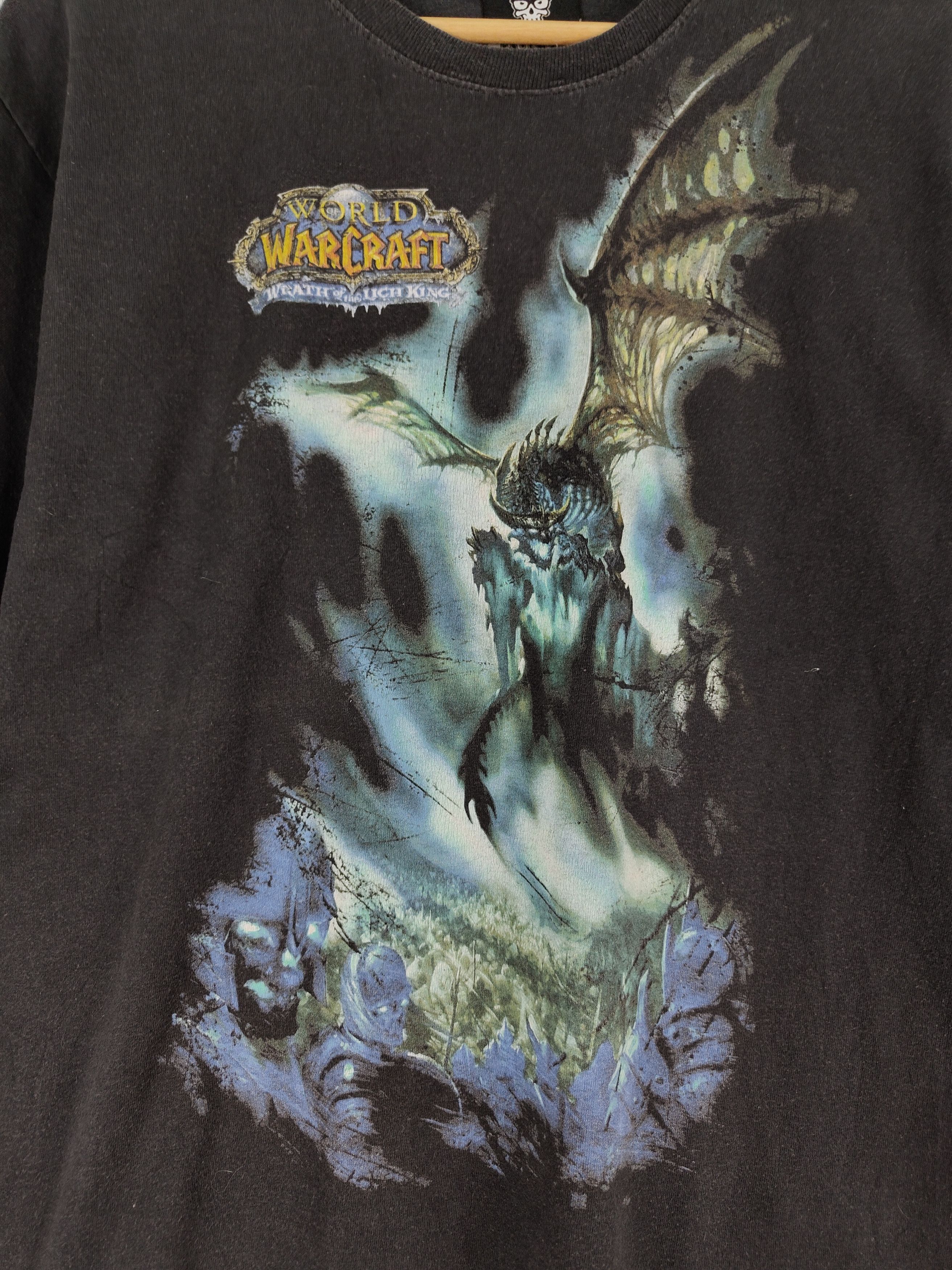 Playstation × Vintage Vintage Warcraft Wrath of The Lich King GamePlay Shirt Size US M / EU 48-50 / 2 - 3 Thumbnail
