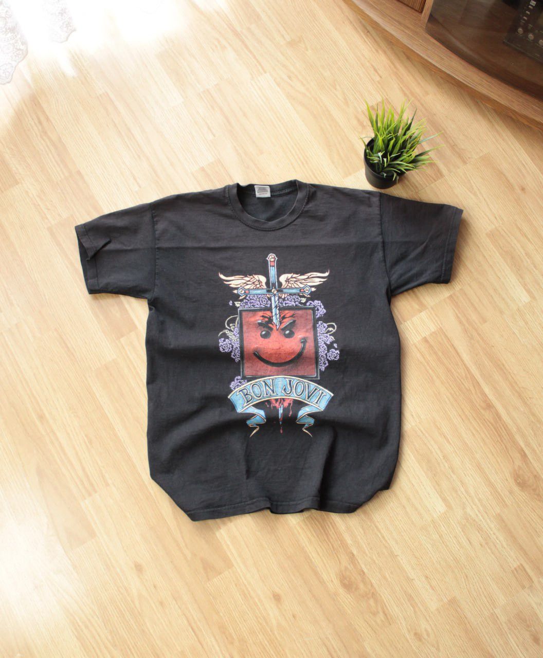 Band Tees 🔥 2006 Bon Jovi Have a Nice Day Tour T Shirt Vintage Faded Size US M / EU 48-50 / 2 - 1 Thumbnail
