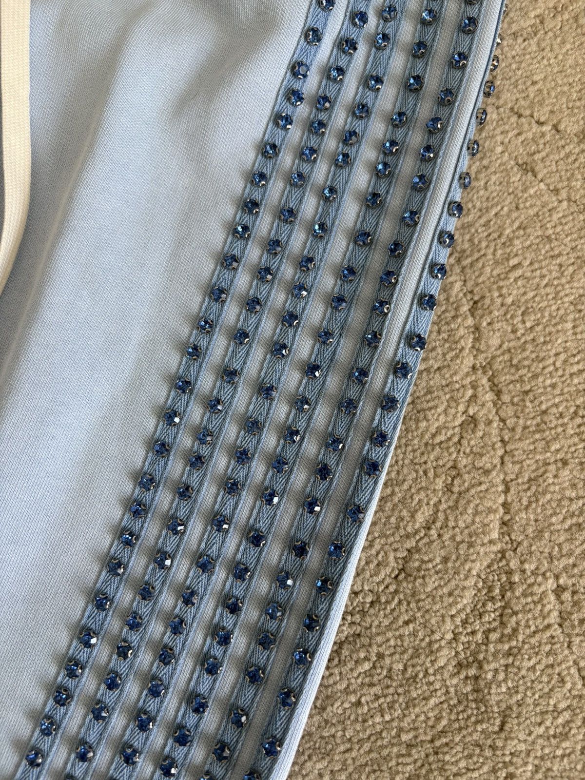 Vale Vale Forever Ice Blue Crystal Sweatpants Size US 30 / EU 46 - 7 Thumbnail