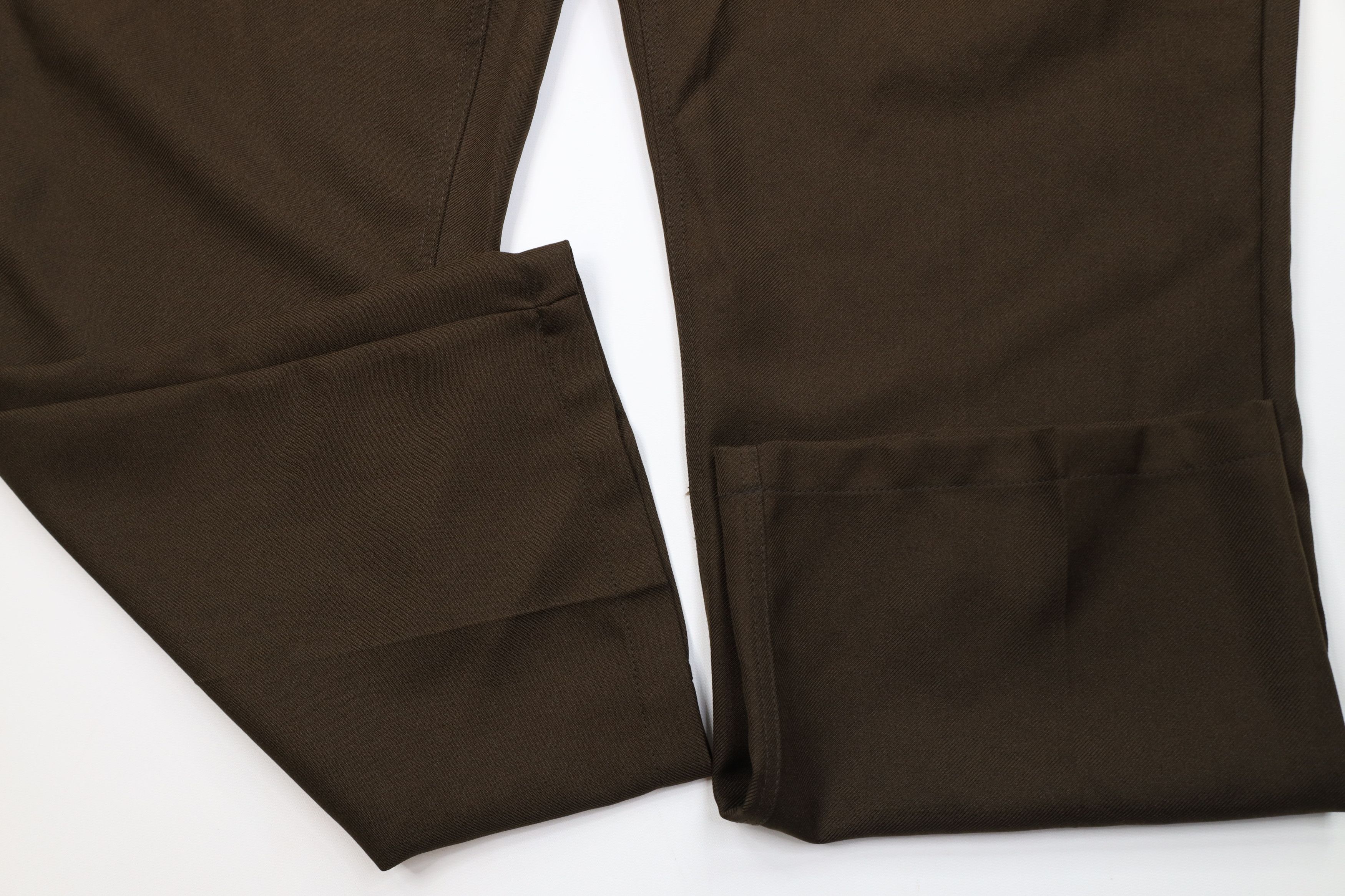 Vintage Vintage 90s Streetwear Wide Leg Chino Pants Brown Polyester Size US 44 / EU 60 - 6 Thumbnail