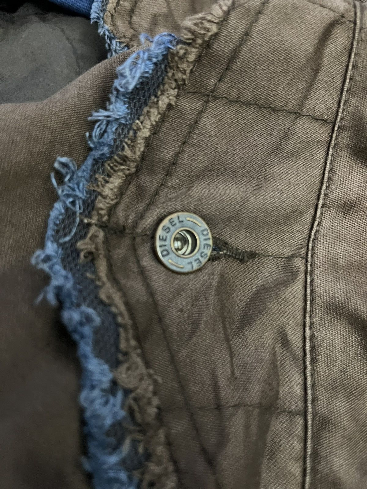 Diesel 2000s Diesel Avant-Garde Distressed Parkas Size US L / EU 52-54 / 3 - 10 Thumbnail