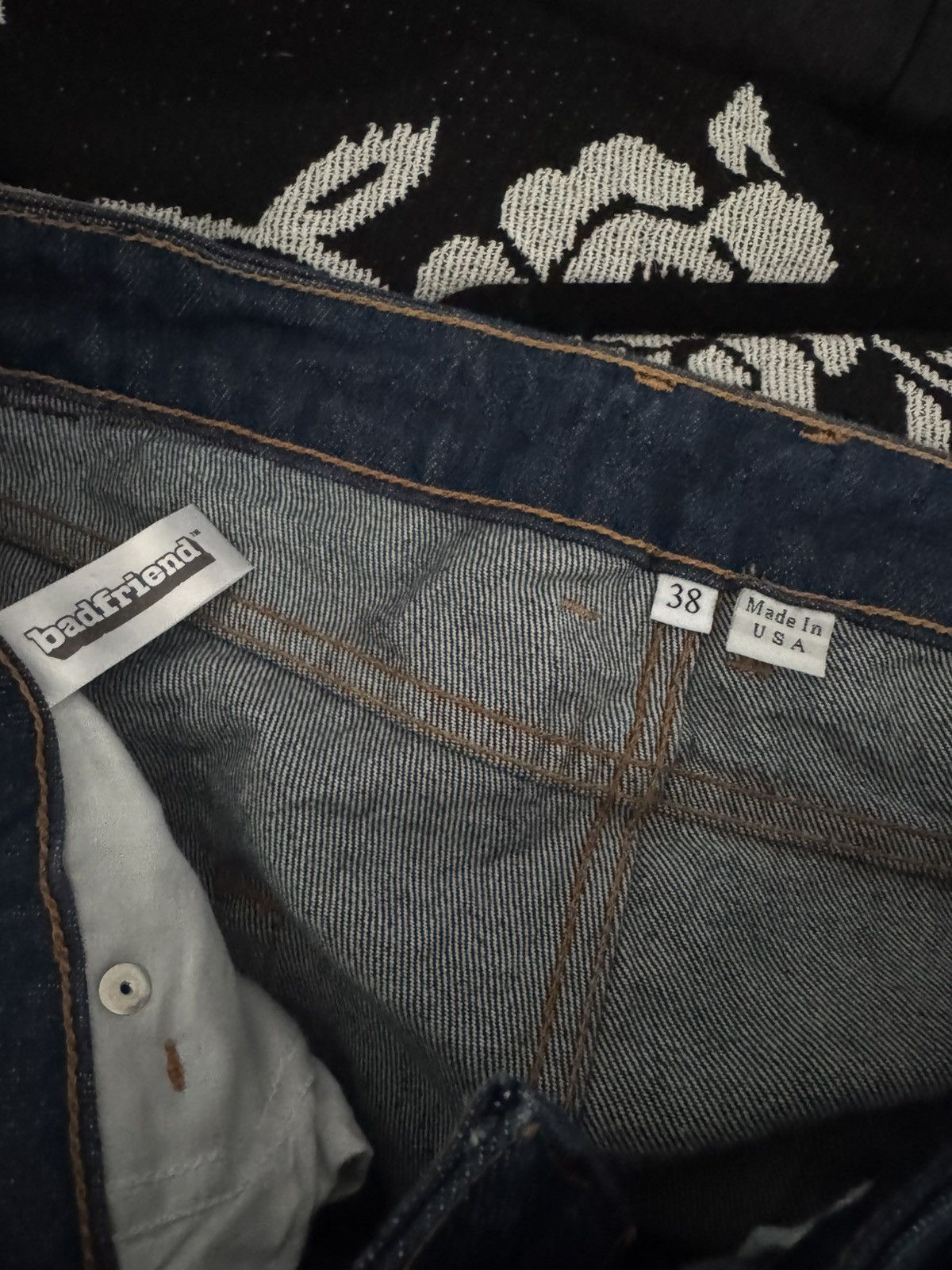 Badfriend Badfriend indigo jeans size 38 Size US 38 / EU 54 - 4 Thumbnail