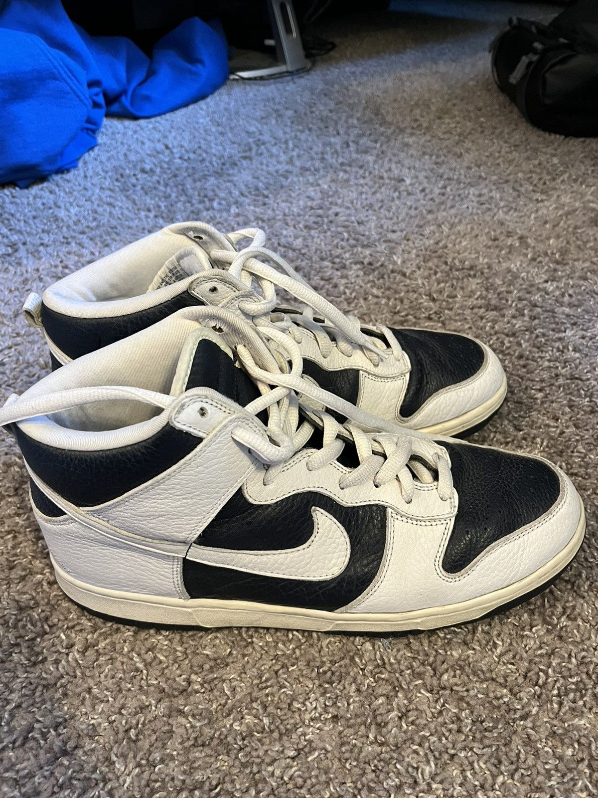 Nike Dunk High Obsidian | White Size US 12 / EU 45 - 3 Thumbnail