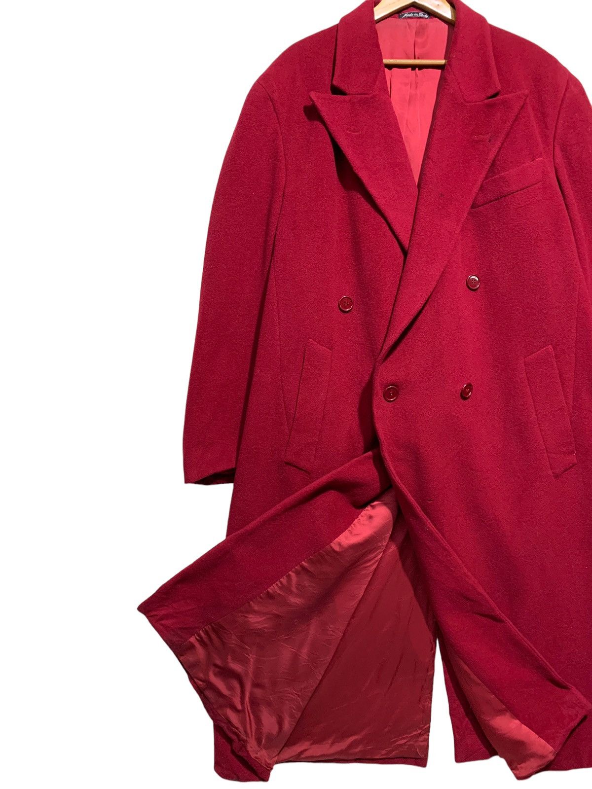 Emporio Armani 🔥VTG EMPORIO ARMANI WOOL OVERCOATS Size US L / EU 52-54 / 3 - 2 Thumbnail