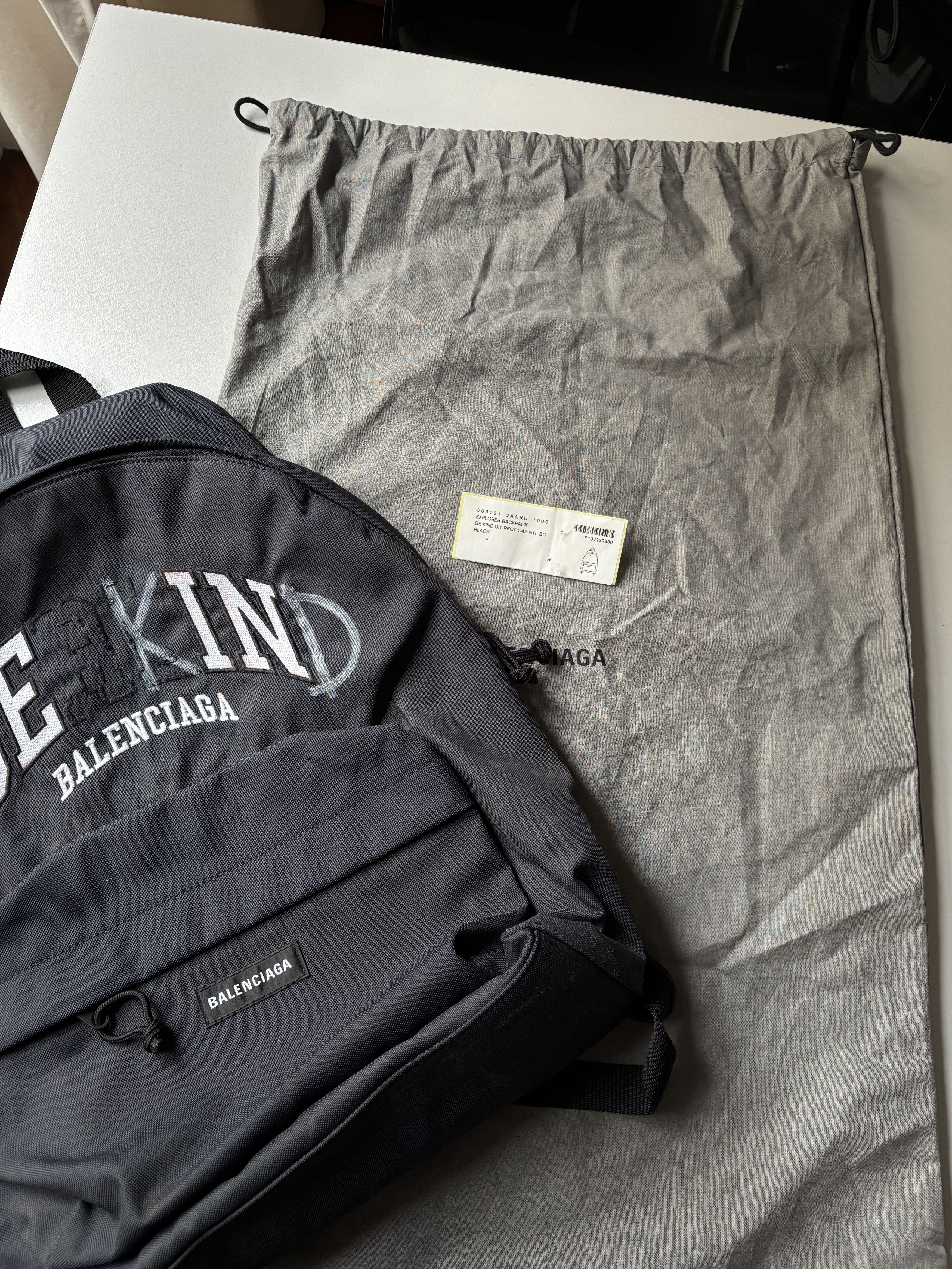 Balenciaga Balenciaga Be Kind Backpack Size ONE SIZE - 7 Thumbnail