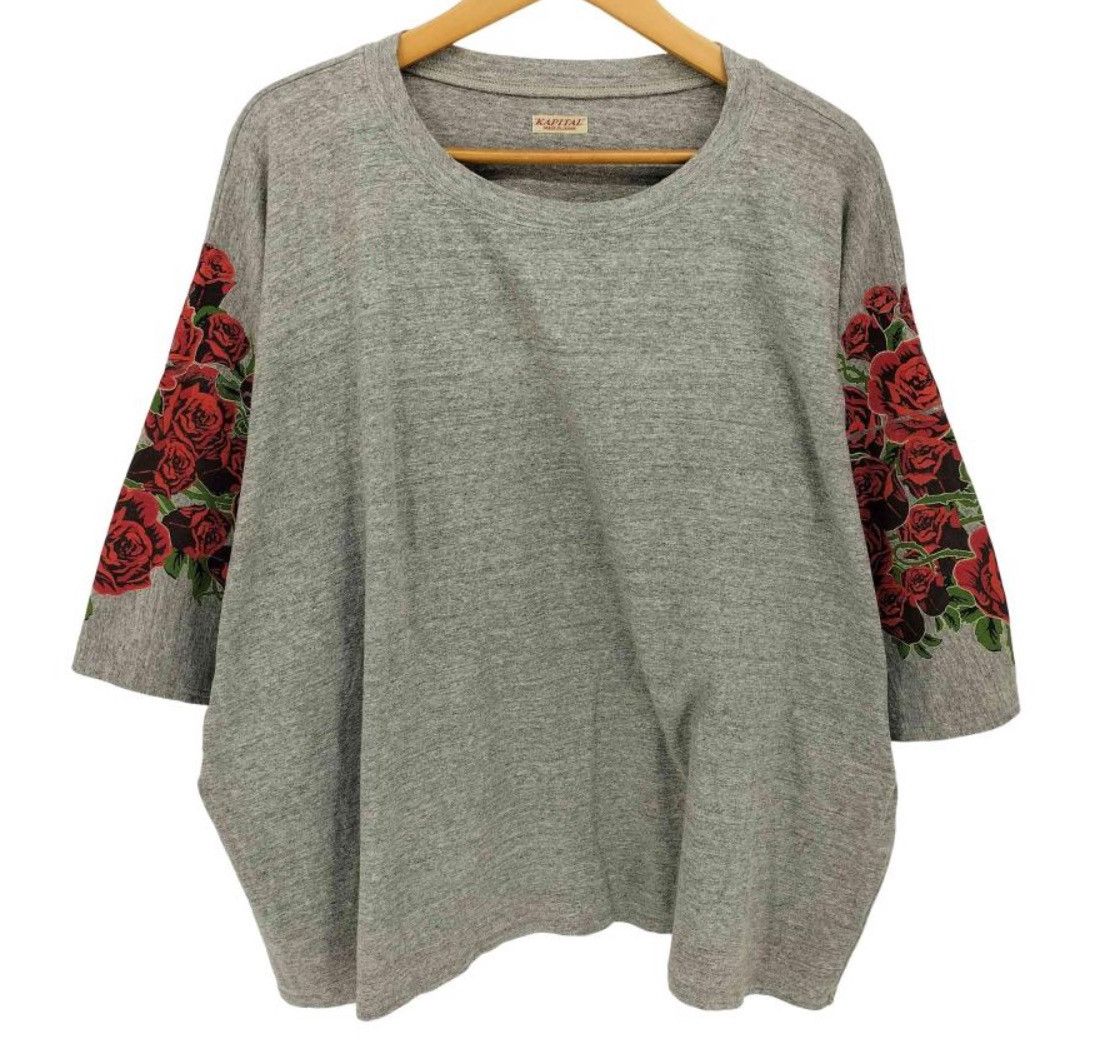 Kapital Kapital Peckish Maria Jersey Glitter T-shirt | Grailed