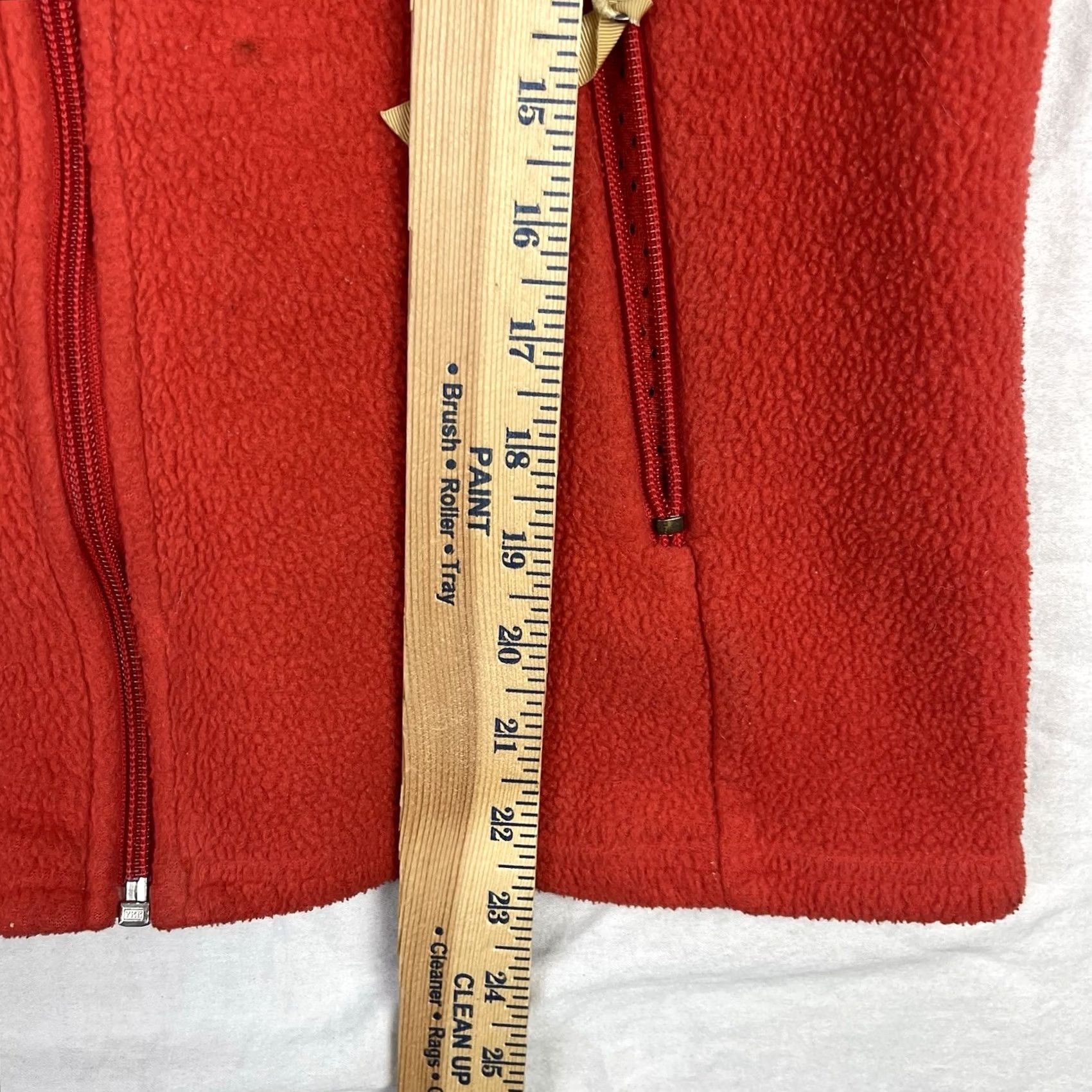Patagonia VINTAGE Patagonia Synchilla Vest Womens Medium Red Full Zip Fleece Outdoors Size M / US 6-8 / IT 42-44 - 7 Thumbnail