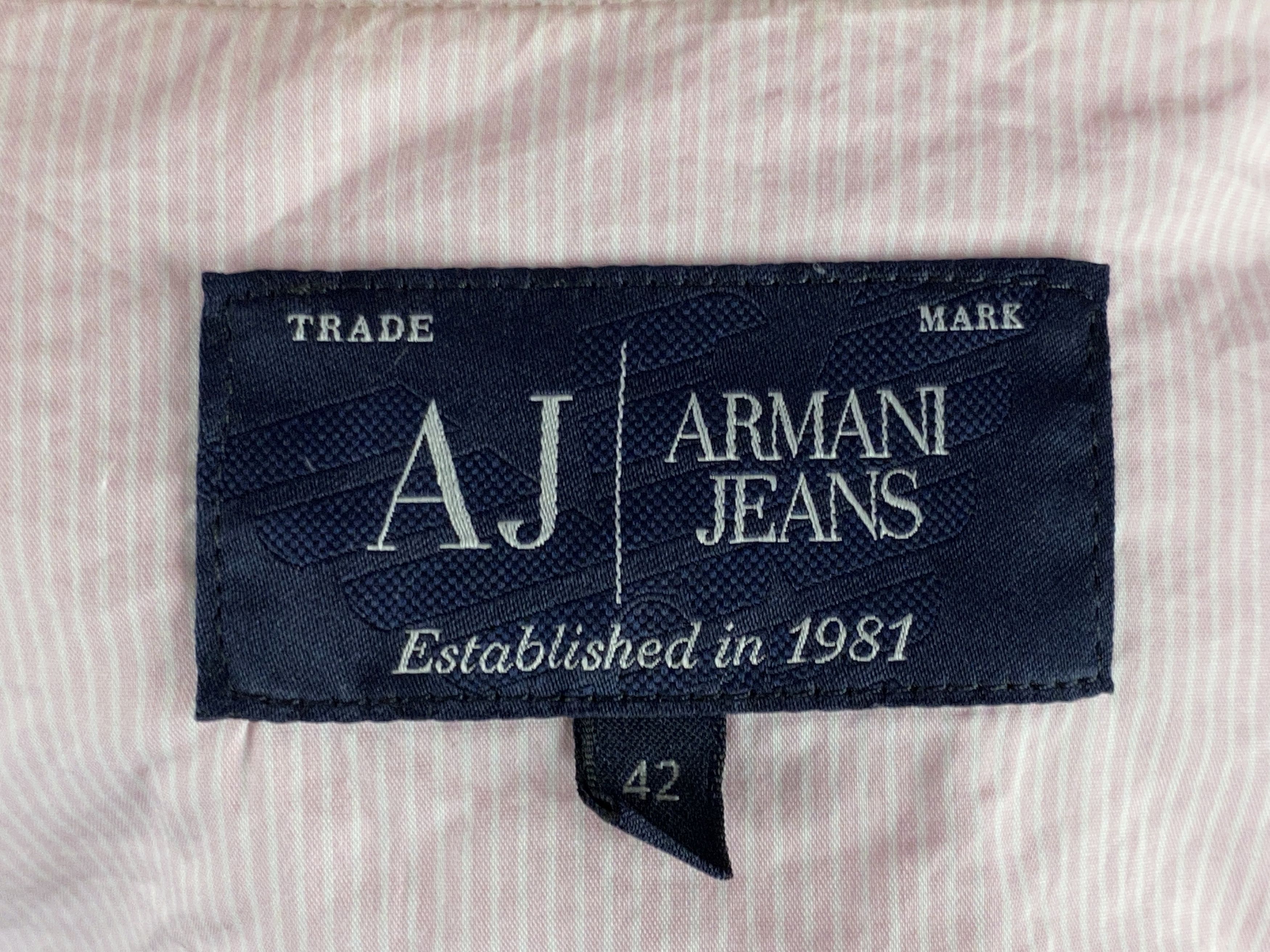 Armani Exchange × Giorgio Armani Armani Jeans Vintage Women's Polka Dot Blazer Jacket Size 42 Size M / US 6-8 / IT 42-44 - 6 Thumbnail