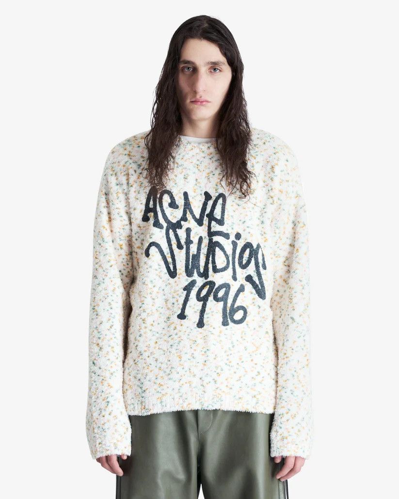 Acne Studios o1s1v1r1oon0825 1996 Knit Long Sleeve in Multicolor Size US XL / EU 56 / 4 - 1 Thumbnail