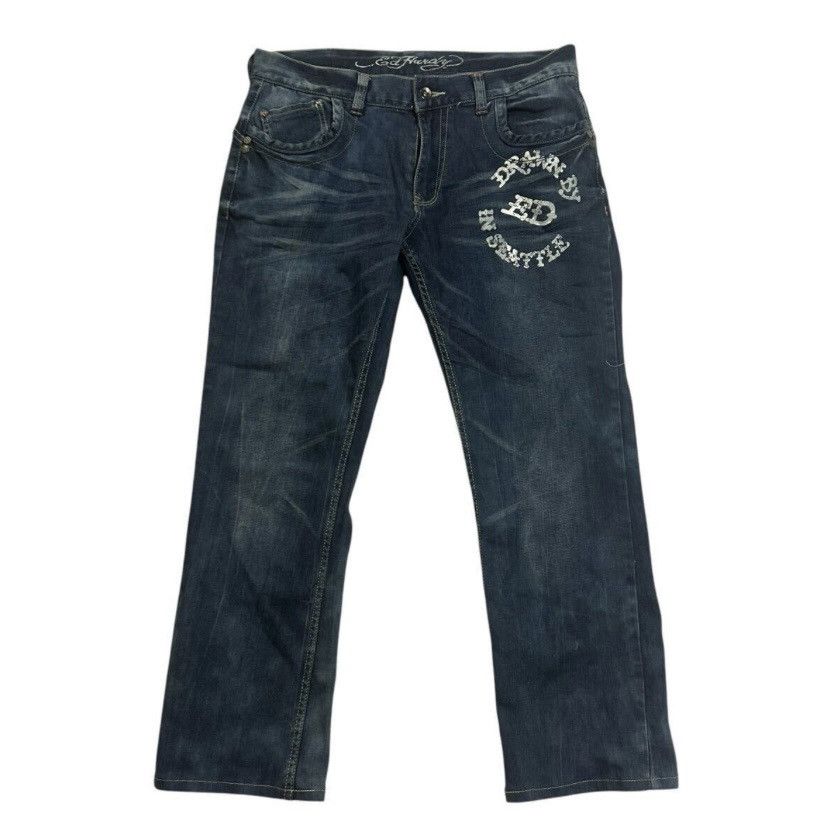 Ed Hardy × Vintage Ed Hardy Japanese Label Y2K pants 14th addiction Size 28" / US 6 / IT 42 - 7 Thumbnail