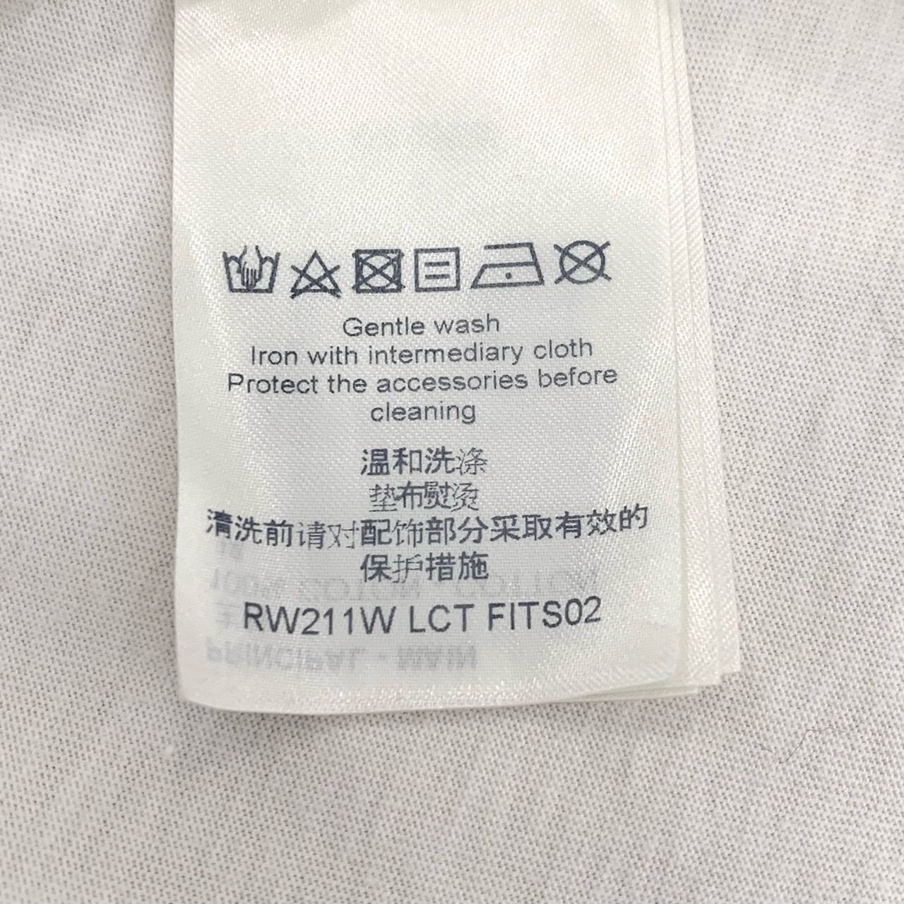 Louis Vuitton Louis Vuitton Lv 2021 Reverse Logo Print Chain-Decorated Whi Size M / US 6-8 / IT 42-44 - 4 Thumbnail