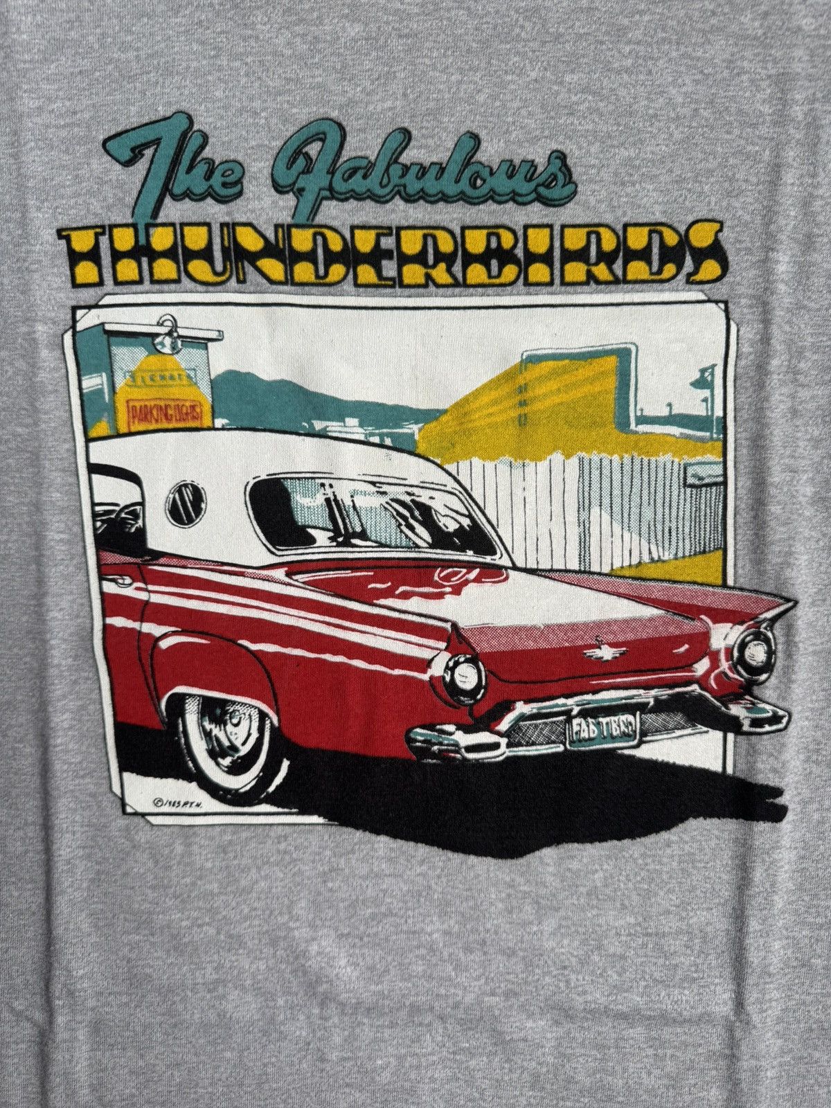 Vintage Vintage 80s Fabulous Thunderbirds Tour Band Tee SingleStitch Size US L / EU 52-54 / 3 - 3 Thumbnail