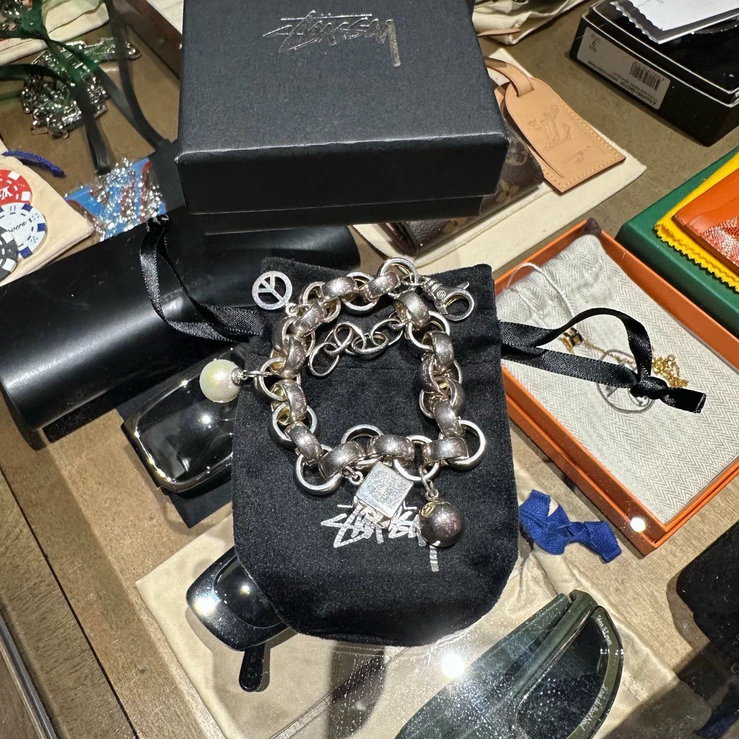 Stussy Stüssy Metal Bejeweled Lighter Case | Grailed