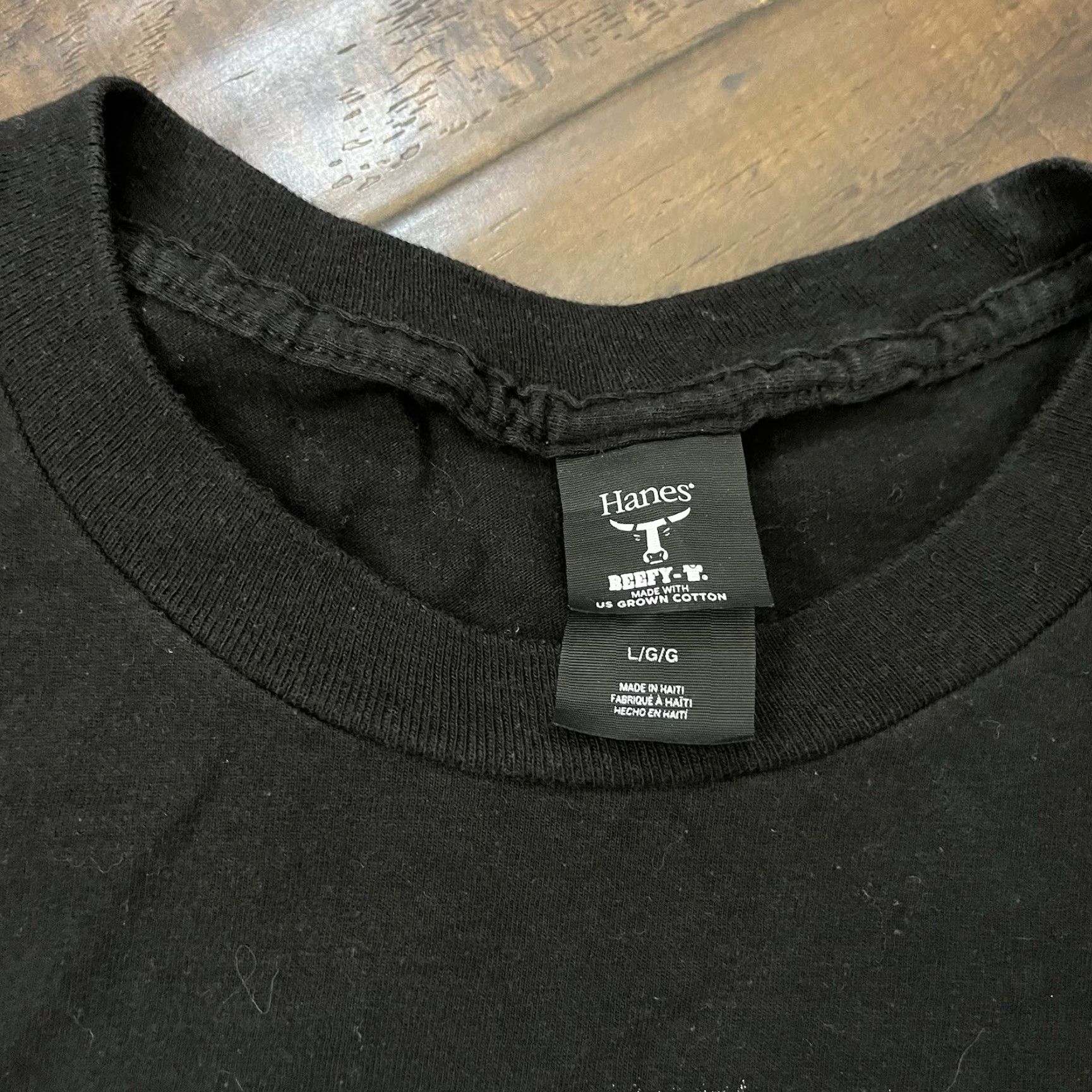 Hanes BonEs In Loving Memory Tour Shirt Eddy Baker Xavier Wulf Team SESH Music Rap Tee Size US L / EU 52-54 / 3 - 6 Thumbnail