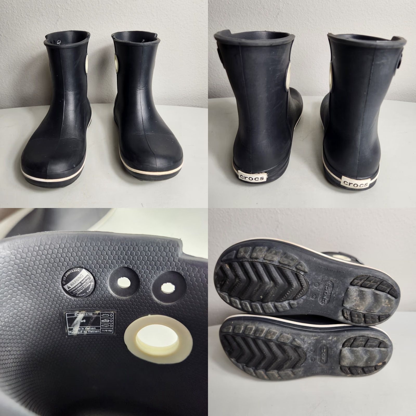 Crocs Crocs Jaunt Waterproof Shorty Boots Women Navy 6 Size 28" / US 6 / IT 42 - 8 Thumbnail
