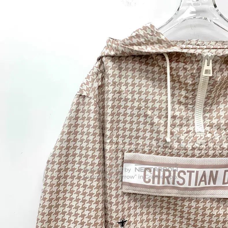 Dior Dior Dior colour-blocked thousand-bird checkered bee embro Size XS / US 0-2 / IT 36-38 - 3 Thumbnail