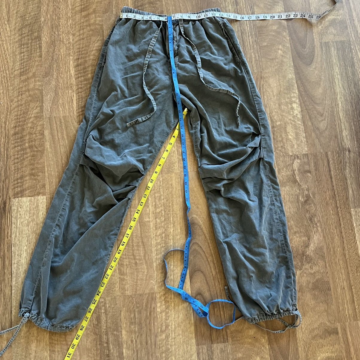 NSF NSF Ronnie Parachute Pants Pigment Cargo Green S Made in USA Size 26" / US 2 / IT 38 - 7 Thumbnail