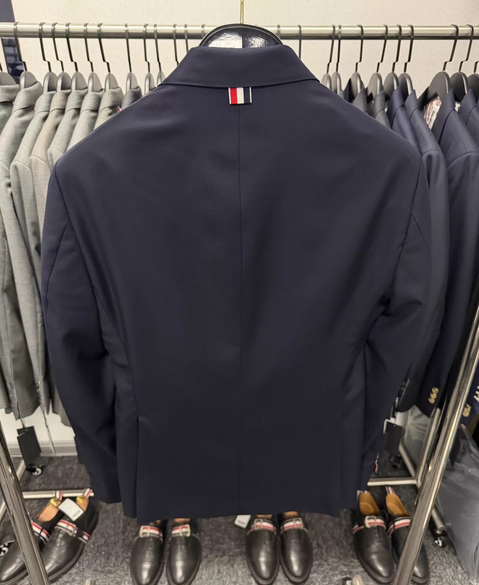 Thom Browne Thom Browne Classic Navy Gold Button Suit Size1 Size US S / EU 44-46 / 1 - 2 Thumbnail