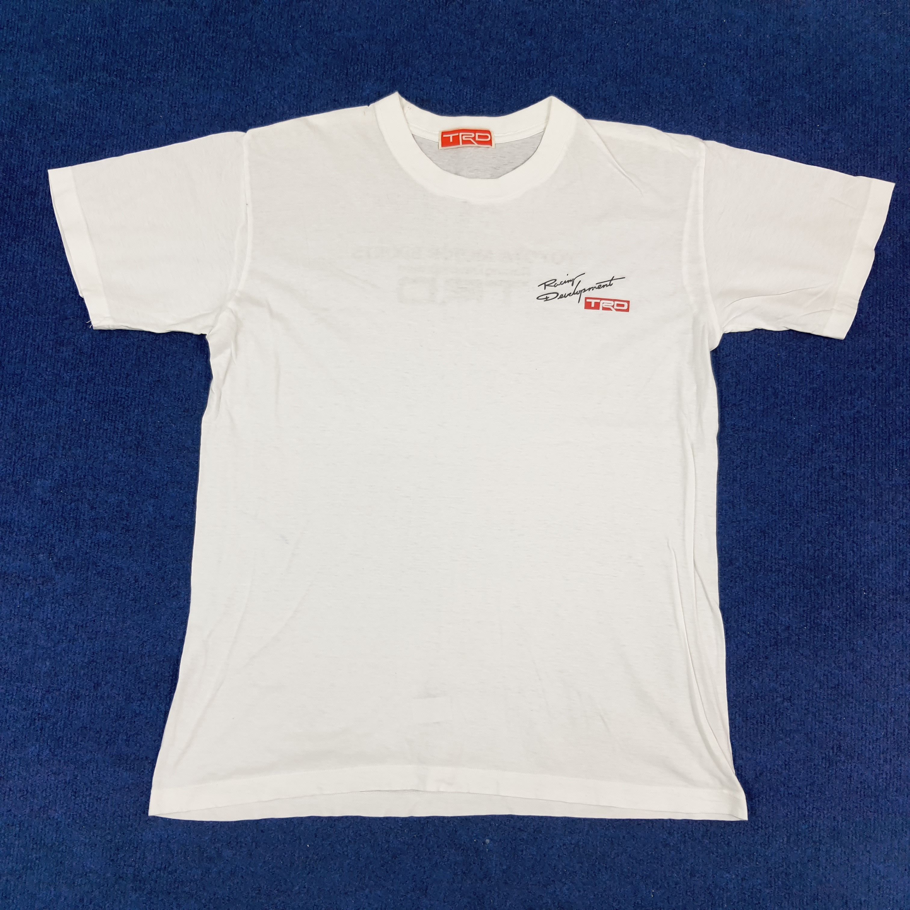 Japanese Brand × Vintage Vintage TRD Toyota Motorsports Racing Development Tshirt Size US L / EU 52-54 / 3 - 3 Thumbnail