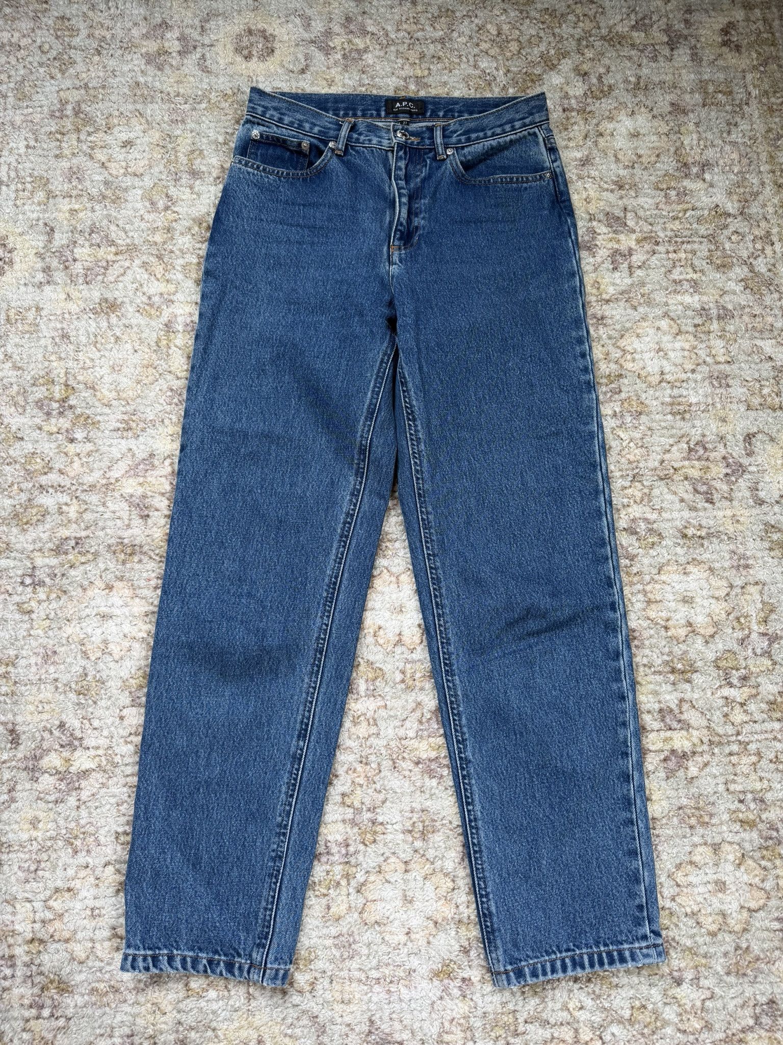 A.P.C. Indigo Martin Jeans Size US 27 - 2 Thumbnail