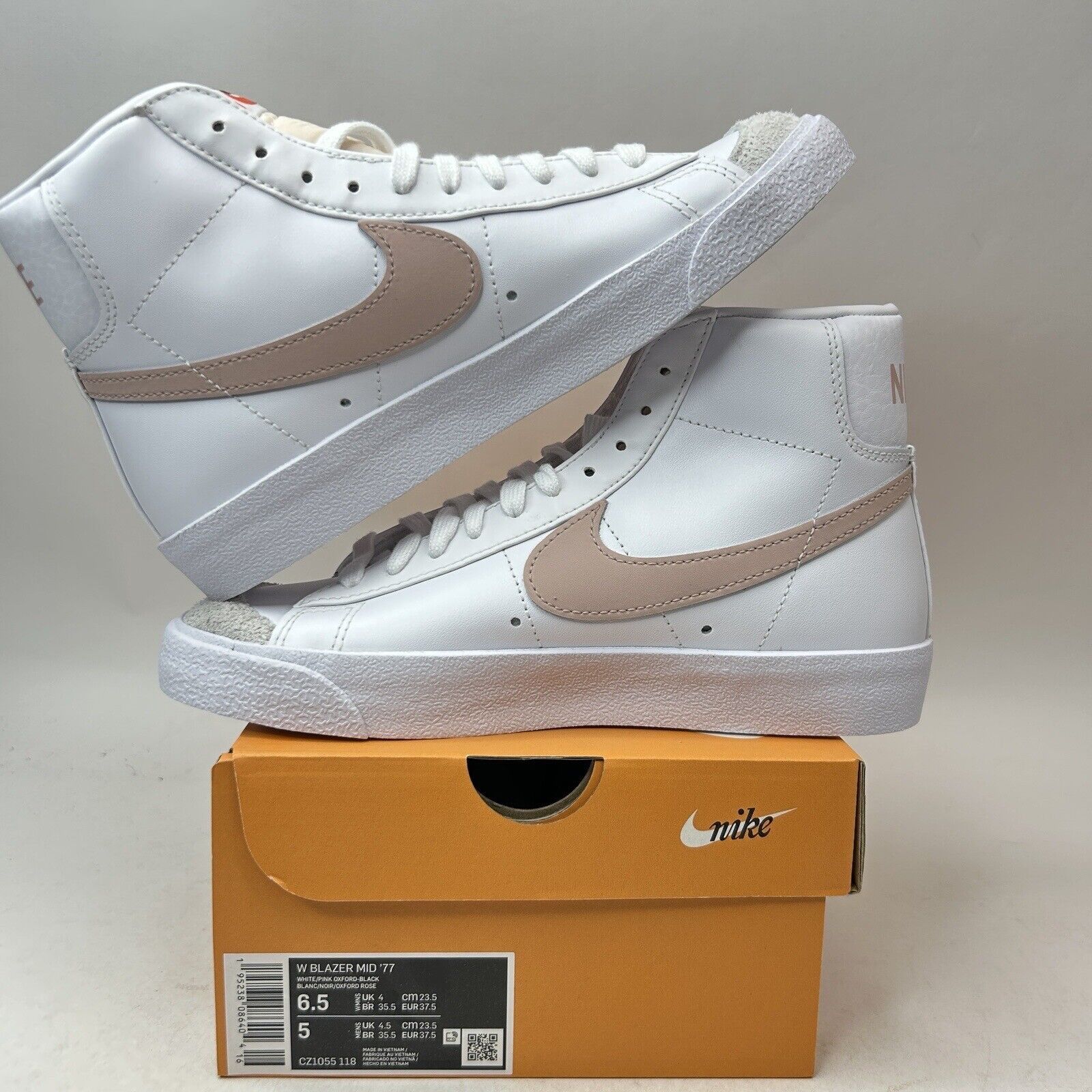 Nike Nike Blazer Mid '77 Vintage WMNS “Pink Oxford” 2024 Size US 6.5 / IT 36.5 - 3 Thumbnail
