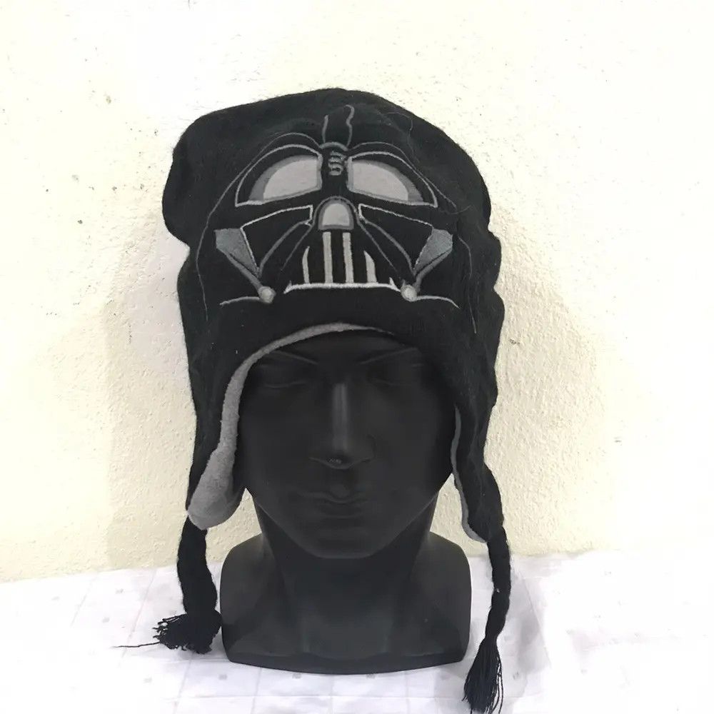 Cartoon Network × Star Wars × Vintage Star Wars Vader Big Logo Beanie Hat Size ONE SIZE - 2 Thumbnail