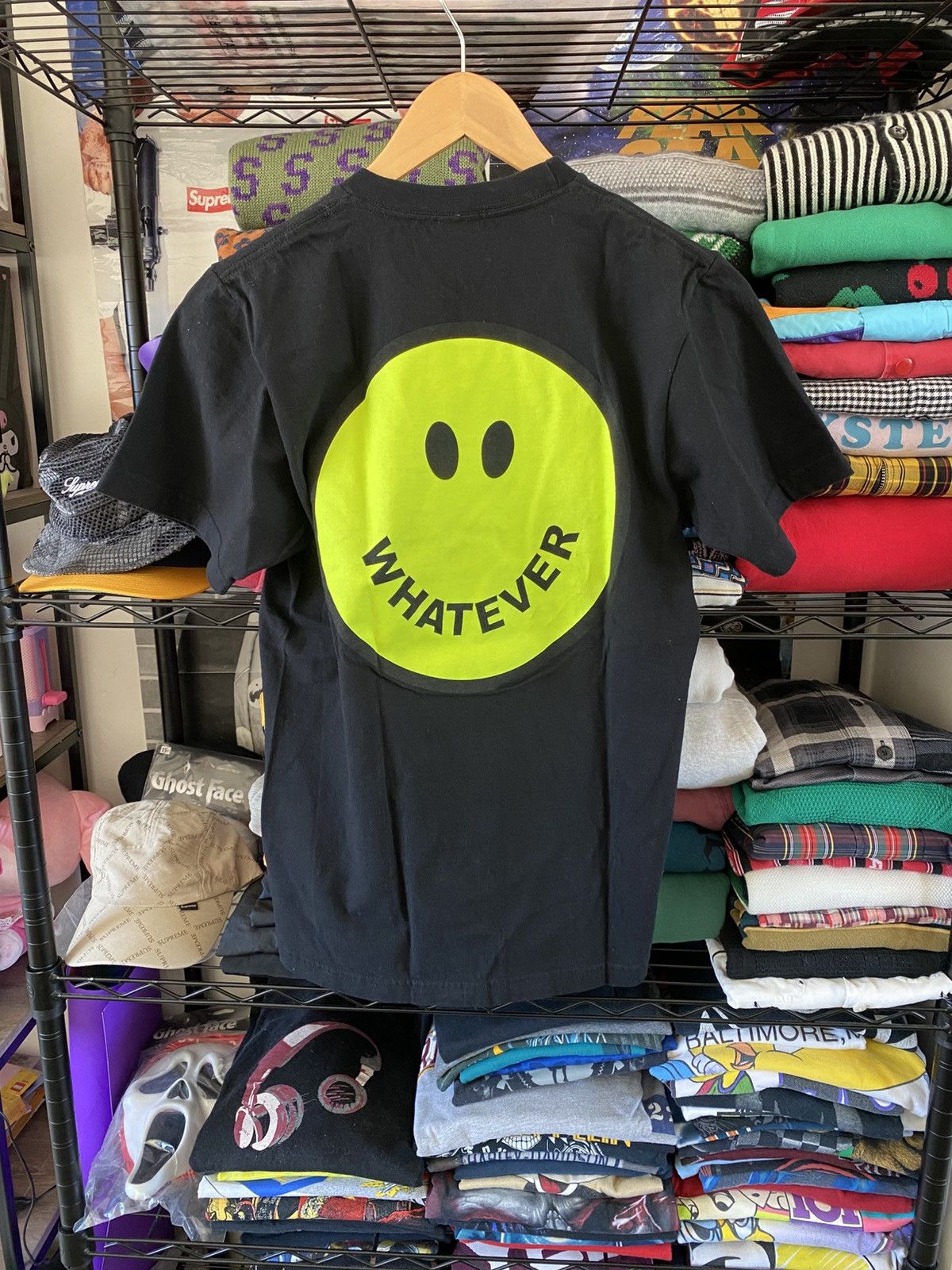 Supreme Supreme Whatever T-Shirt Black 2016 Small Rare Box Logo Size US S / EU 44-46 / 1 - 4 Thumbnail