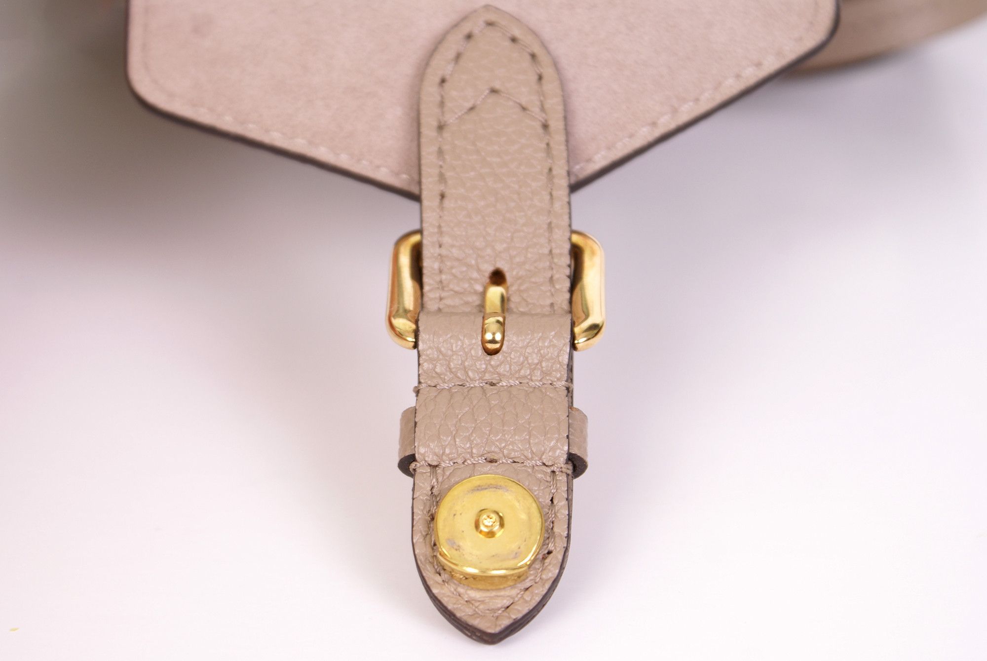 Louis Vuitton Louis Vuitton Tiny Backpack Monogram Empreinte Beige Cream Size ONE SIZE - 6 Thumbnail