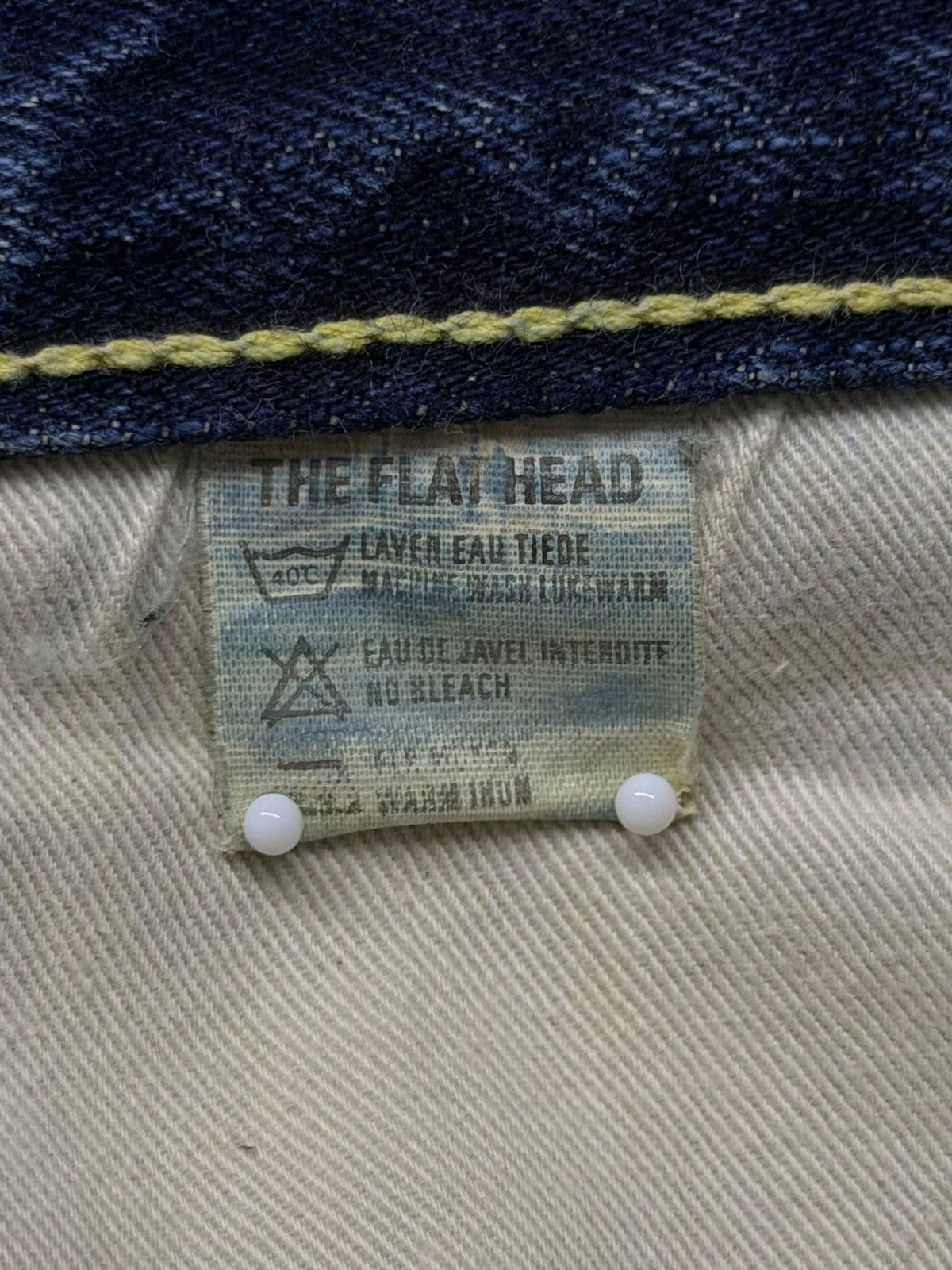The Flat Head Vintage 00s The Flat Head 3005C Selvedge Denim Jeans | W29 Size US 29 - 16 Thumbnail