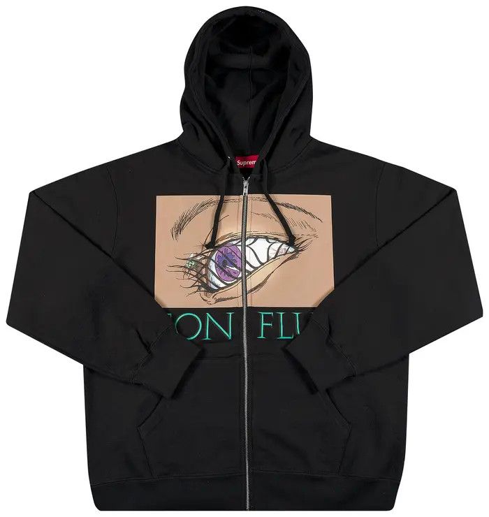 Champion × Supreme Supreme x Champion Hooded Sweatshirt Black