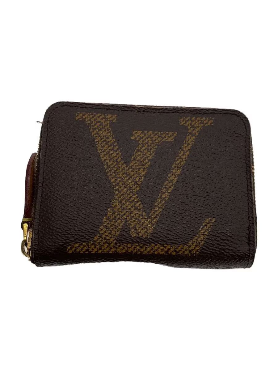 Louis Vuitton Louis Vuitton Monogram Giant Zippy Coin Purse Leather Brown Size ONE SIZE - 1 Thumbnail