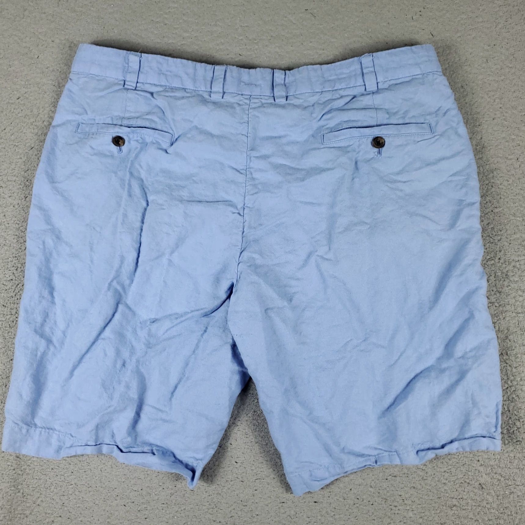 Brooks Brothers VINTAGE Brooks Brothers Men's Chino Shorts Size 40 Blue Flat Front Casual Summer Size US 40 / EU 56 - 7 Thumbnail