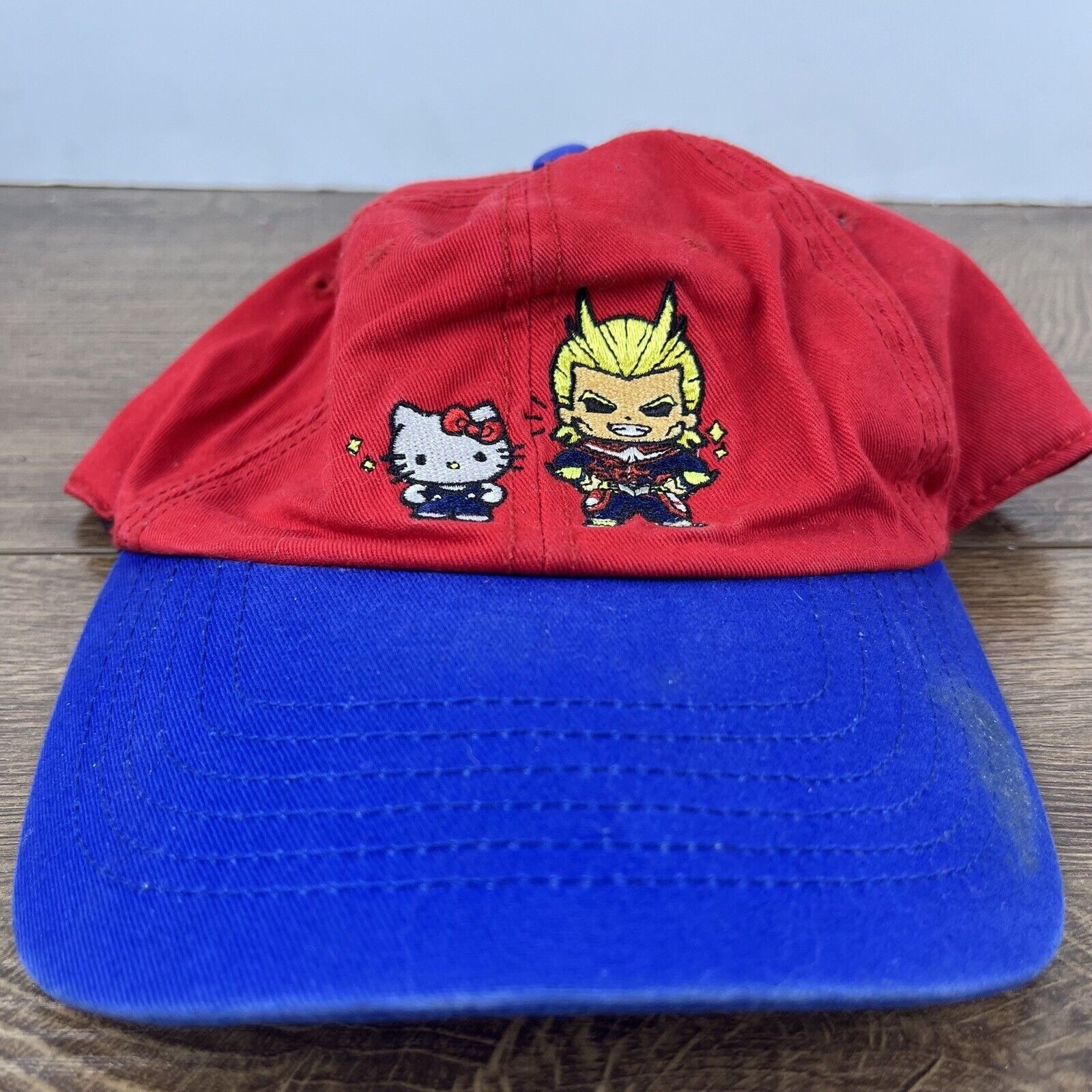 Other Super Hero Kitty Hat Red Cap Adjustable Hat Red Adult Fit Ha Size ONE SIZE - 2 Thumbnail