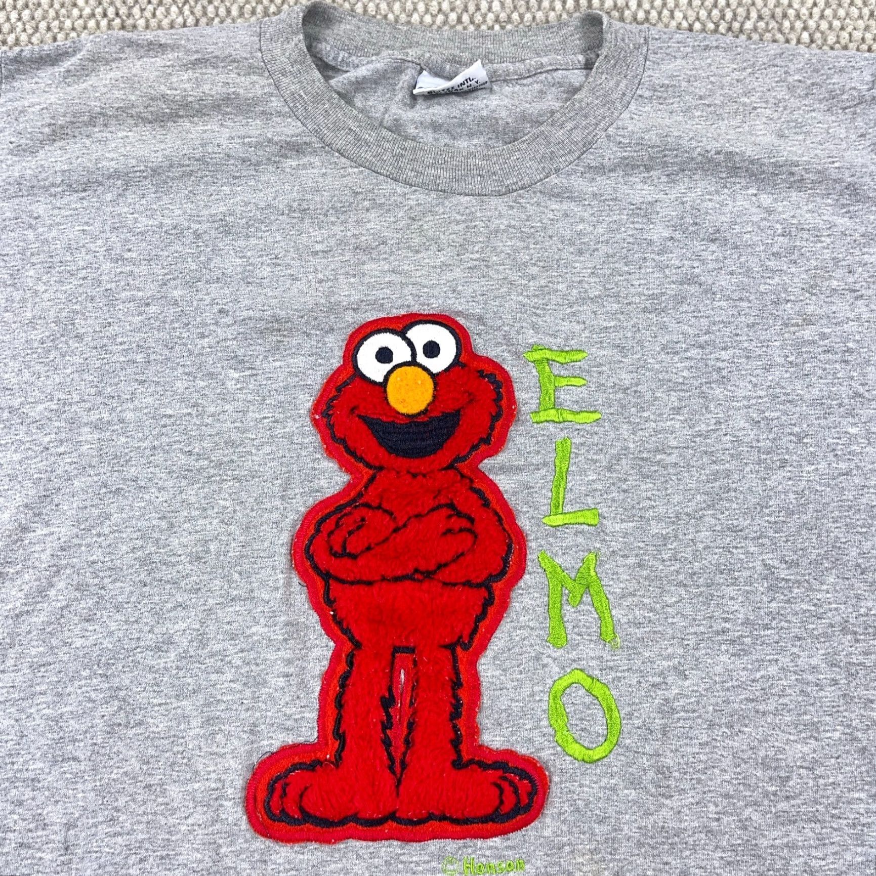 Vintage VINTAGE Seseme Street Shirt Men L Gray Tee Elmo Logo Y2K 2000s Adult Shirt Mens Gray Elmo Logo 90s Vintage Description Included Size US L / EU 52-54 / 3 - 2 Thumbnail