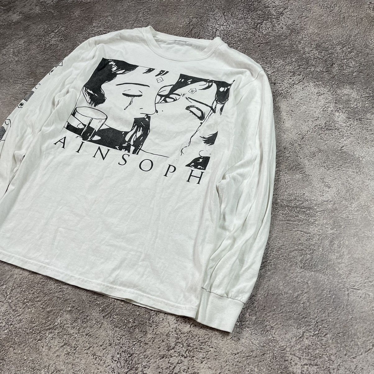 Vintage Vintage Y2K Graphic Tee Abstract Face Horror Streetwear M Size US M / EU 48-50 / 2 - 2 Thumbnail