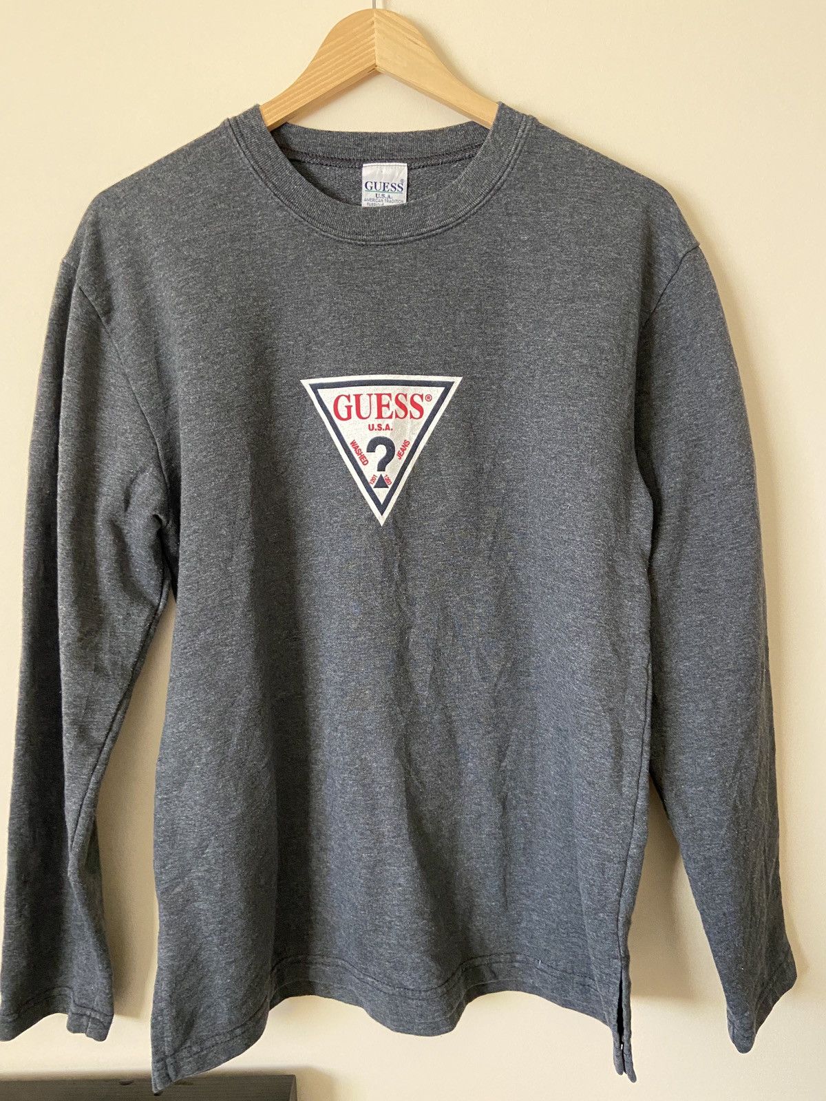 Guess × Vintage Vintage Guess USA Longsleeve Made in Canada Size US M / EU 48-50 / 2 - 1 Thumbnail