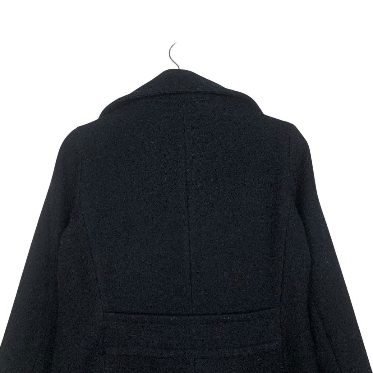 Japanese Brand INED Double Collar Double Breasted Wool Coat #1816-C20 Size S / US 4 / IT 40 - 8 Thumbnail