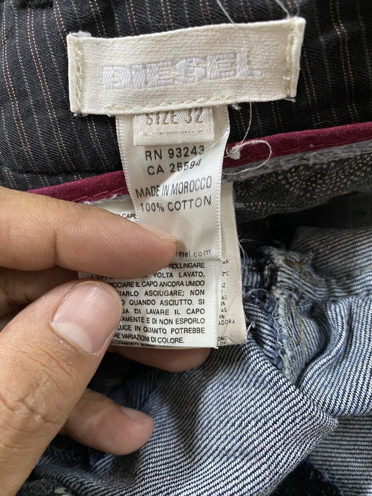 Diesel Diesel Blue Black Drkshdw Denim Jeans @240act Size US 32 / EU 48 - 8 Thumbnail
