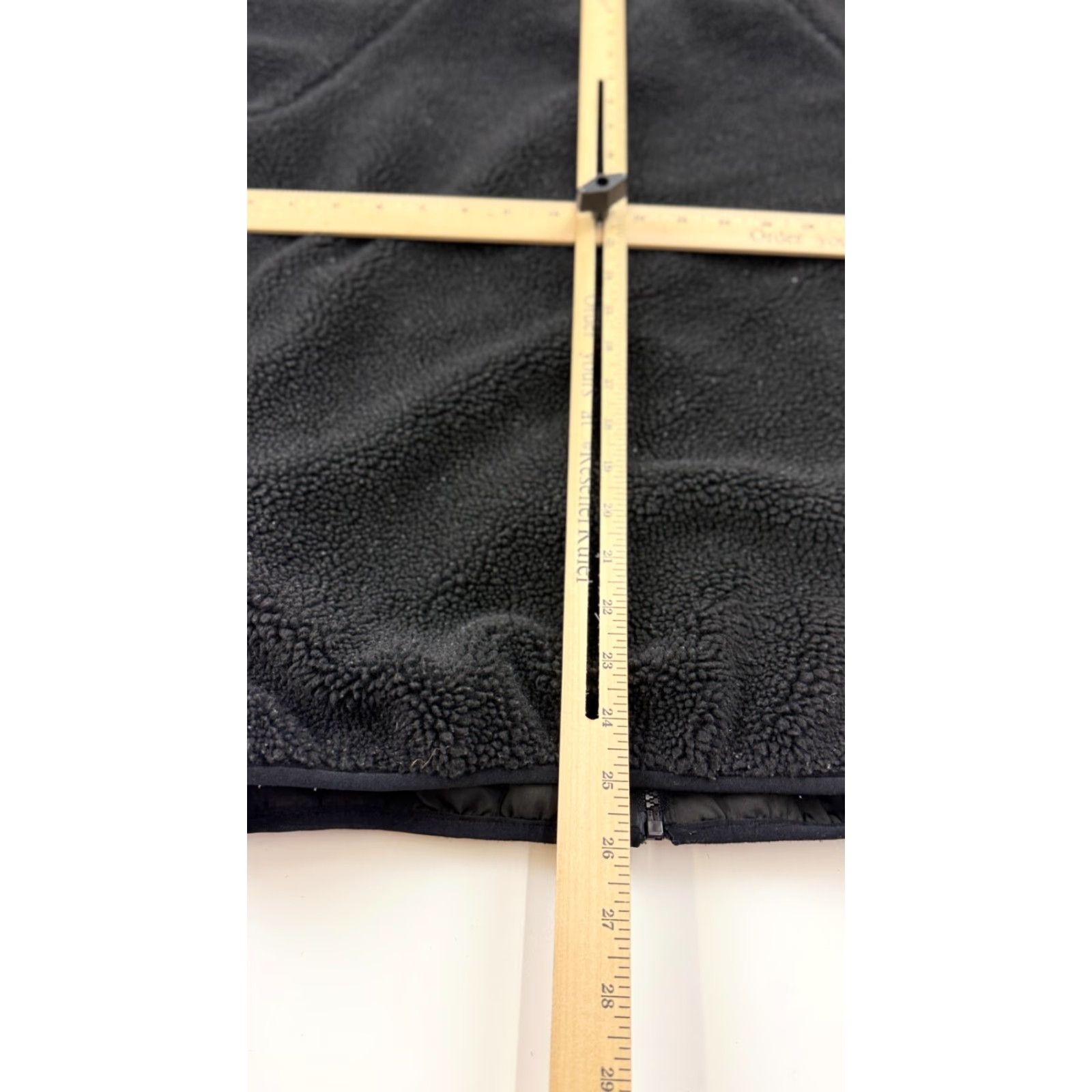 Vintage John Galt Jacket Womens OS Black Sherpa Fleece Full Zip Zipped Pockets Casual Basic Jacket Size ONE SIZE - 7 Thumbnail